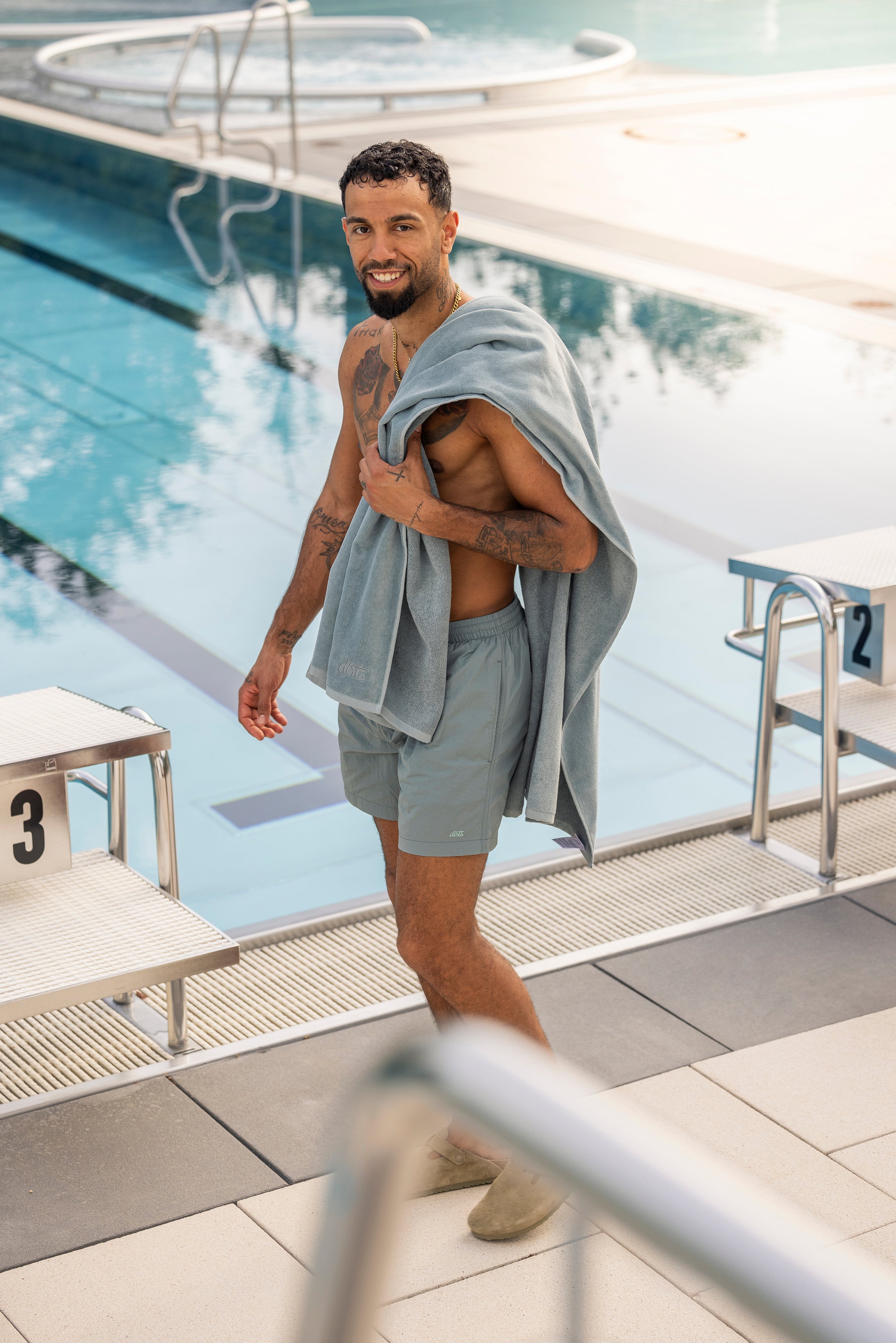 Serviette de bain The Towel de Dirts en coton biologique