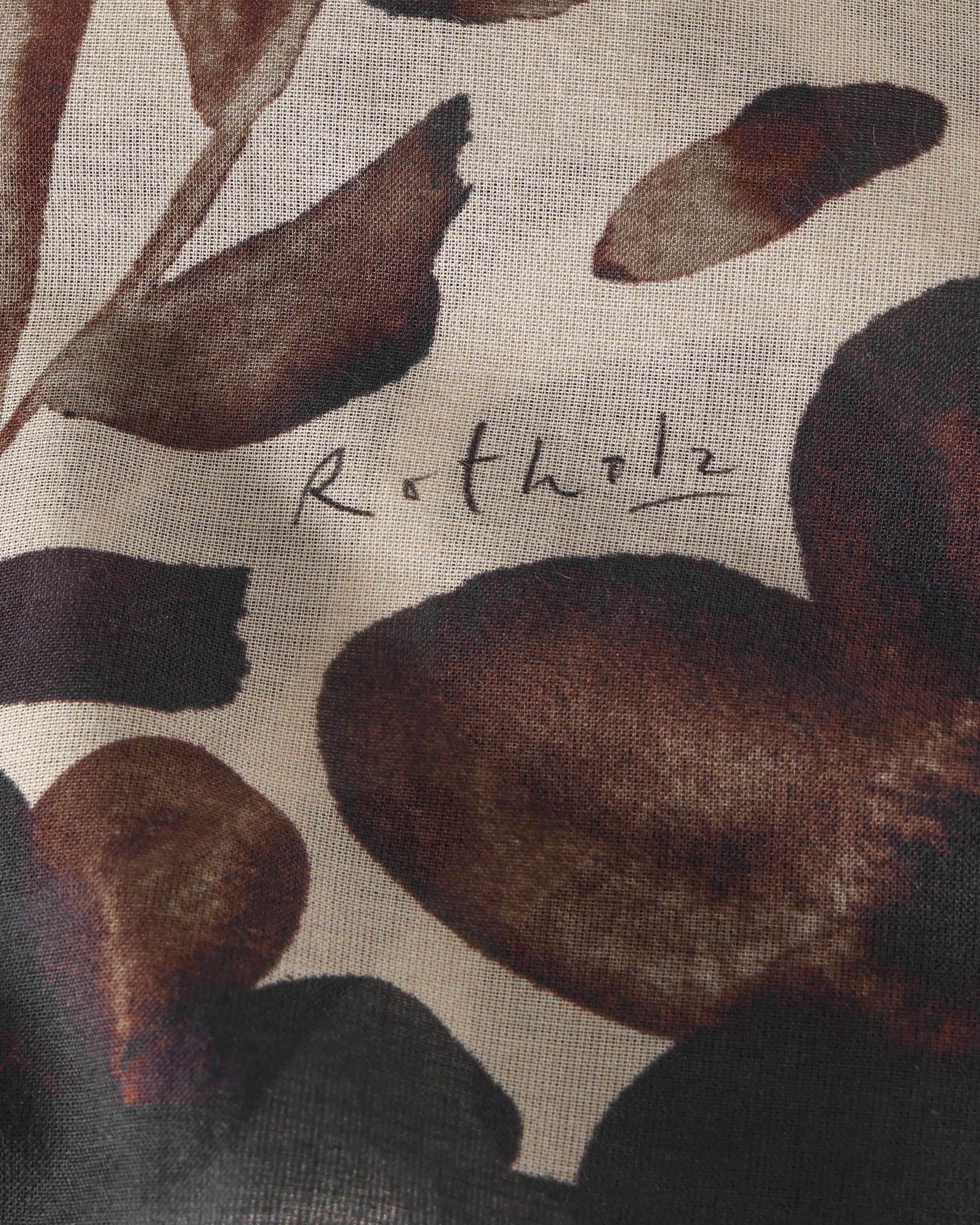 Bandana marron 100% coton bio par Rotholz