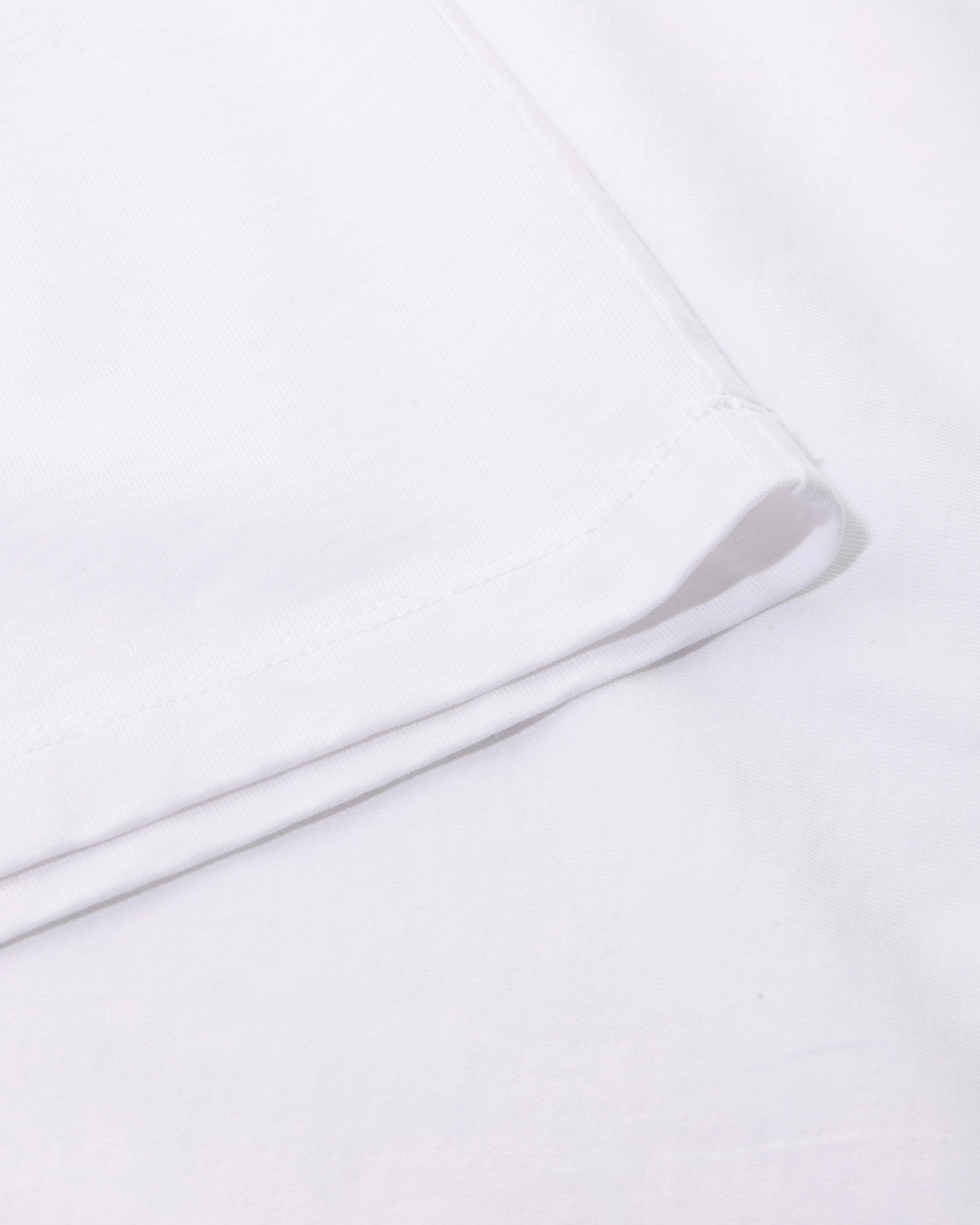 White T-shirt made from 100% organic cotton from Rotholz