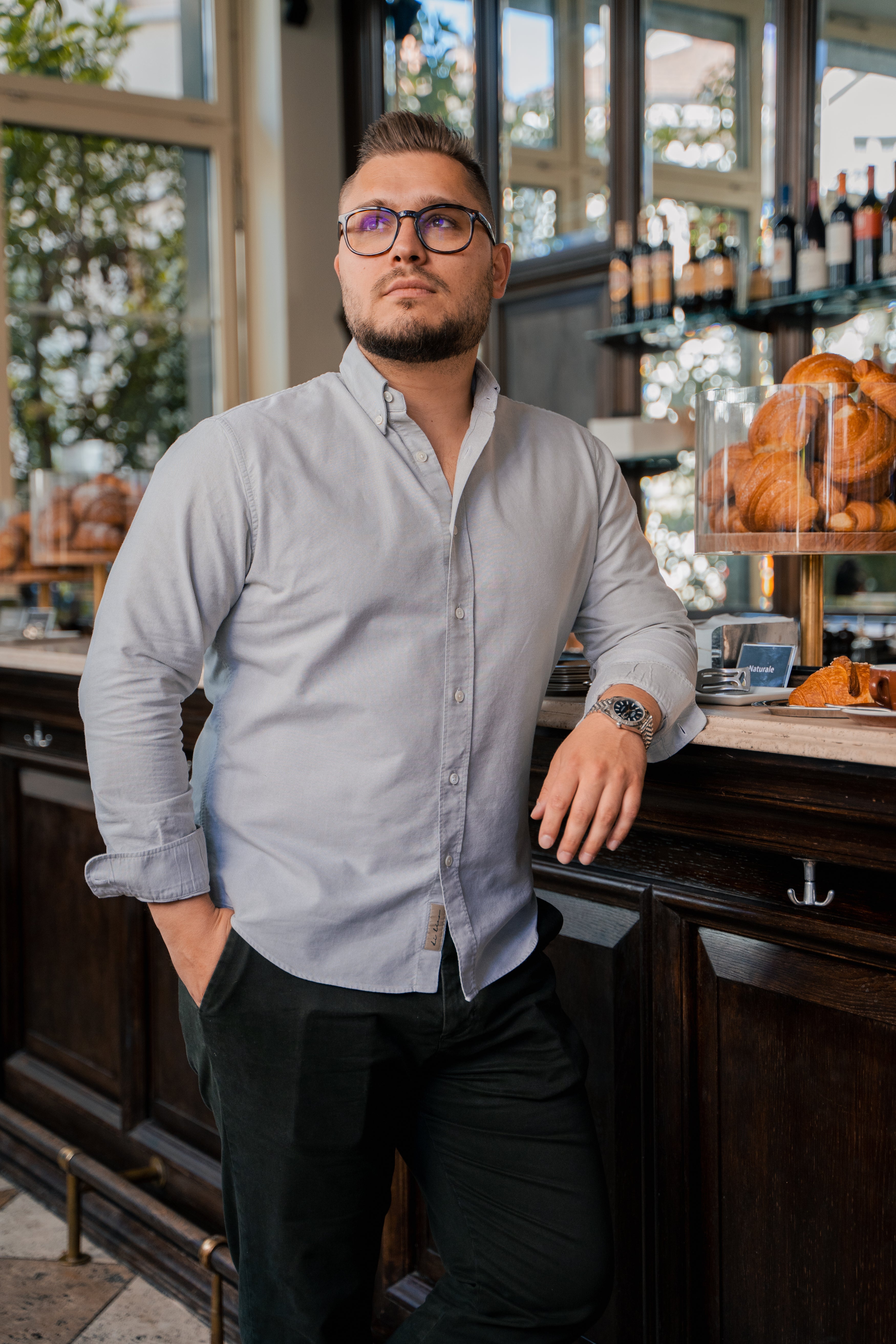 Oxford sabbia shirt
