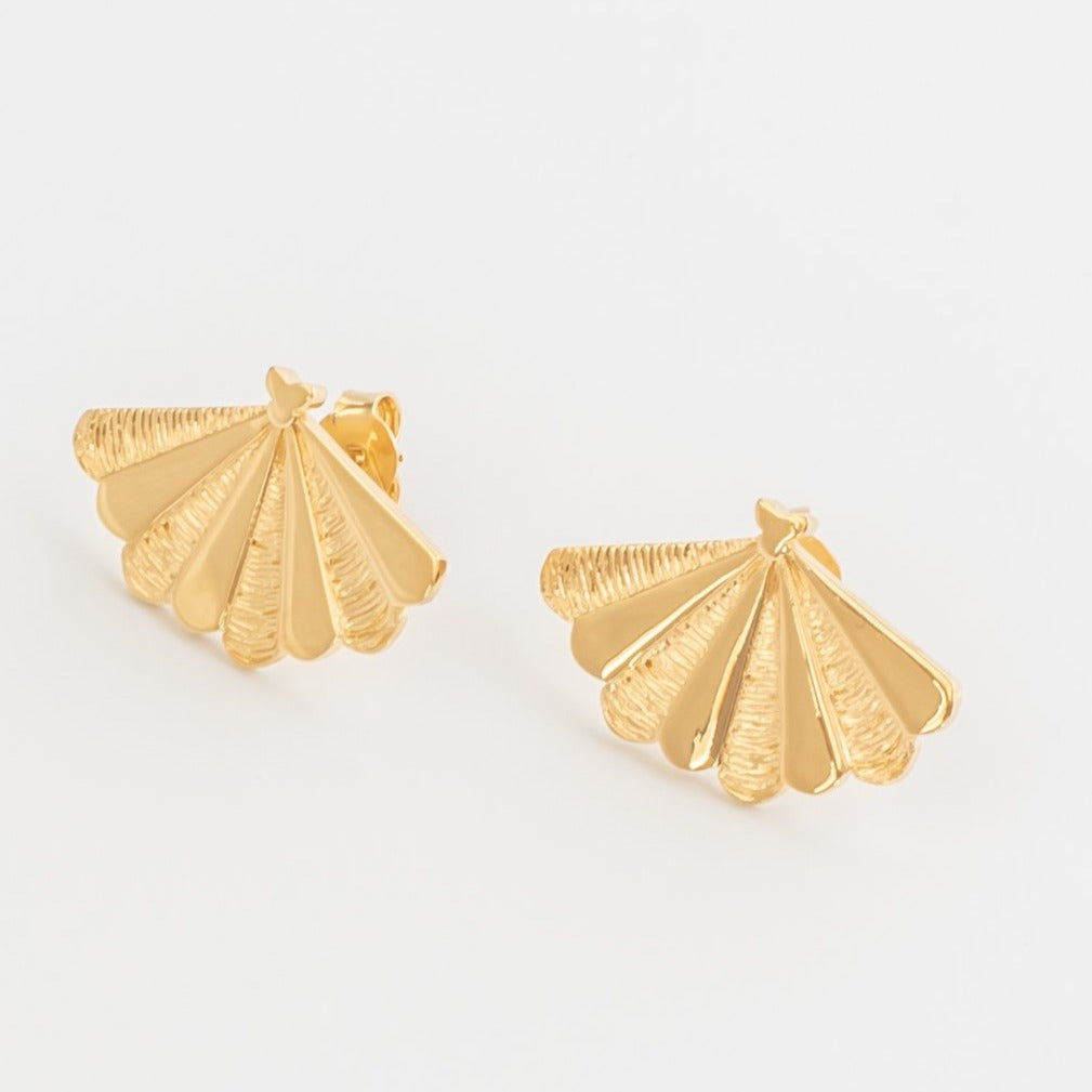 Grandes boucles d'oreilles coquillage SANTIAGO