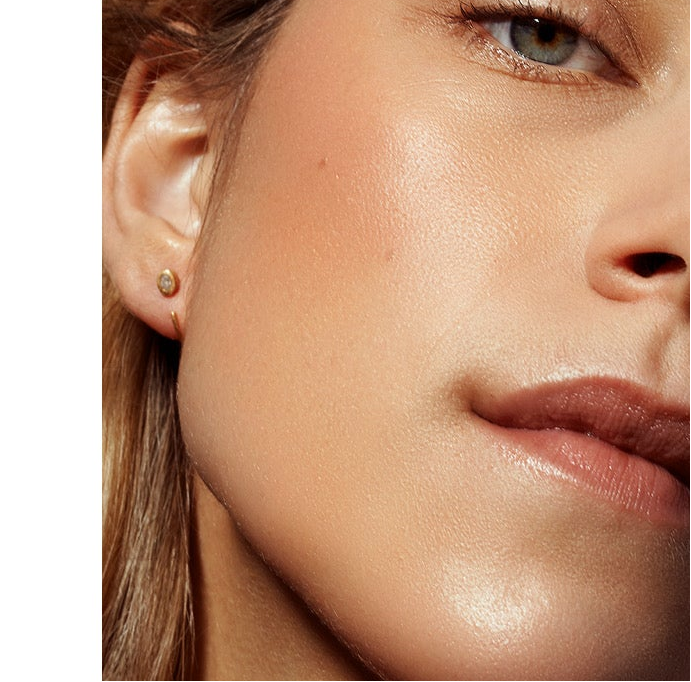 Ohrringe Zirconia ESSENTIALS aus Gold von V Design Lab