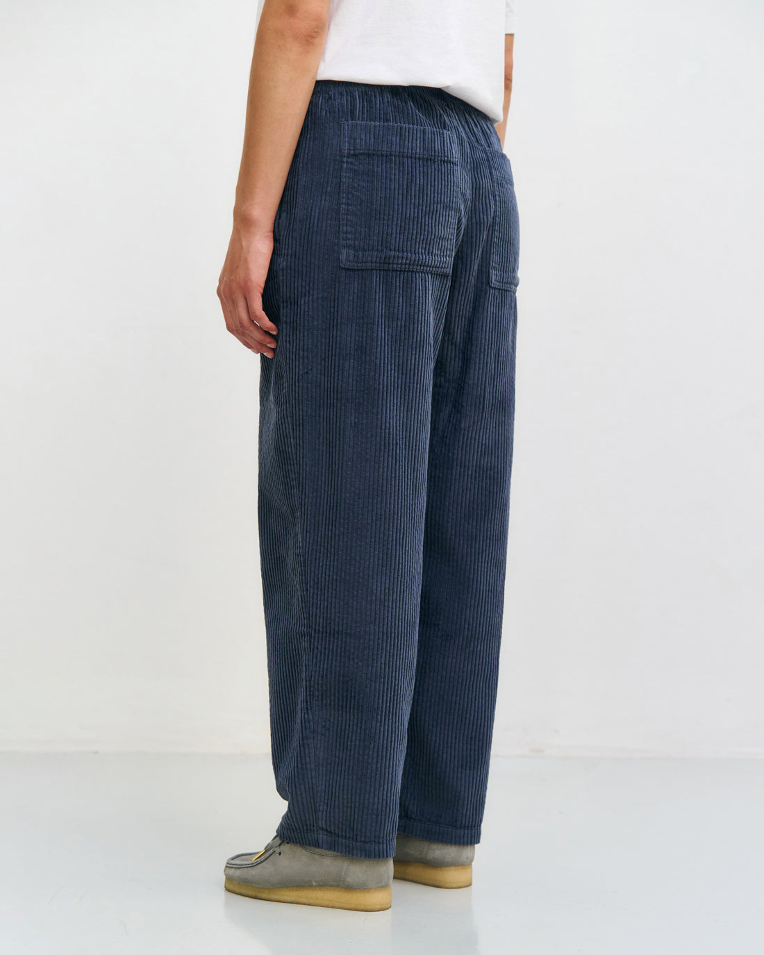 Blaue Kordhose aus 100% Bio-Baumwolle von Rotholz