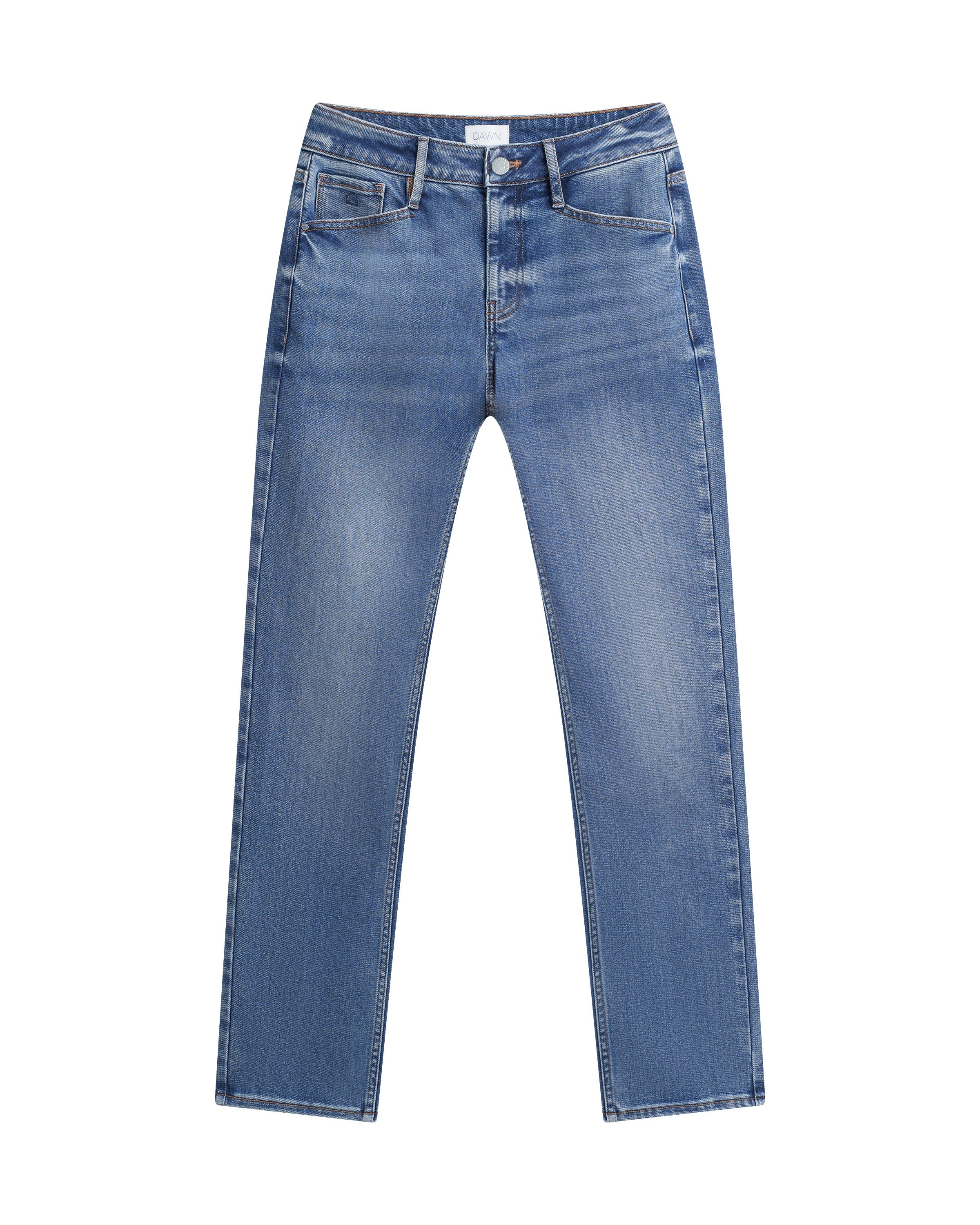 Hellblau Jeans Sunset Regular Slim aus Lyocell Tencel von Dawn Denim