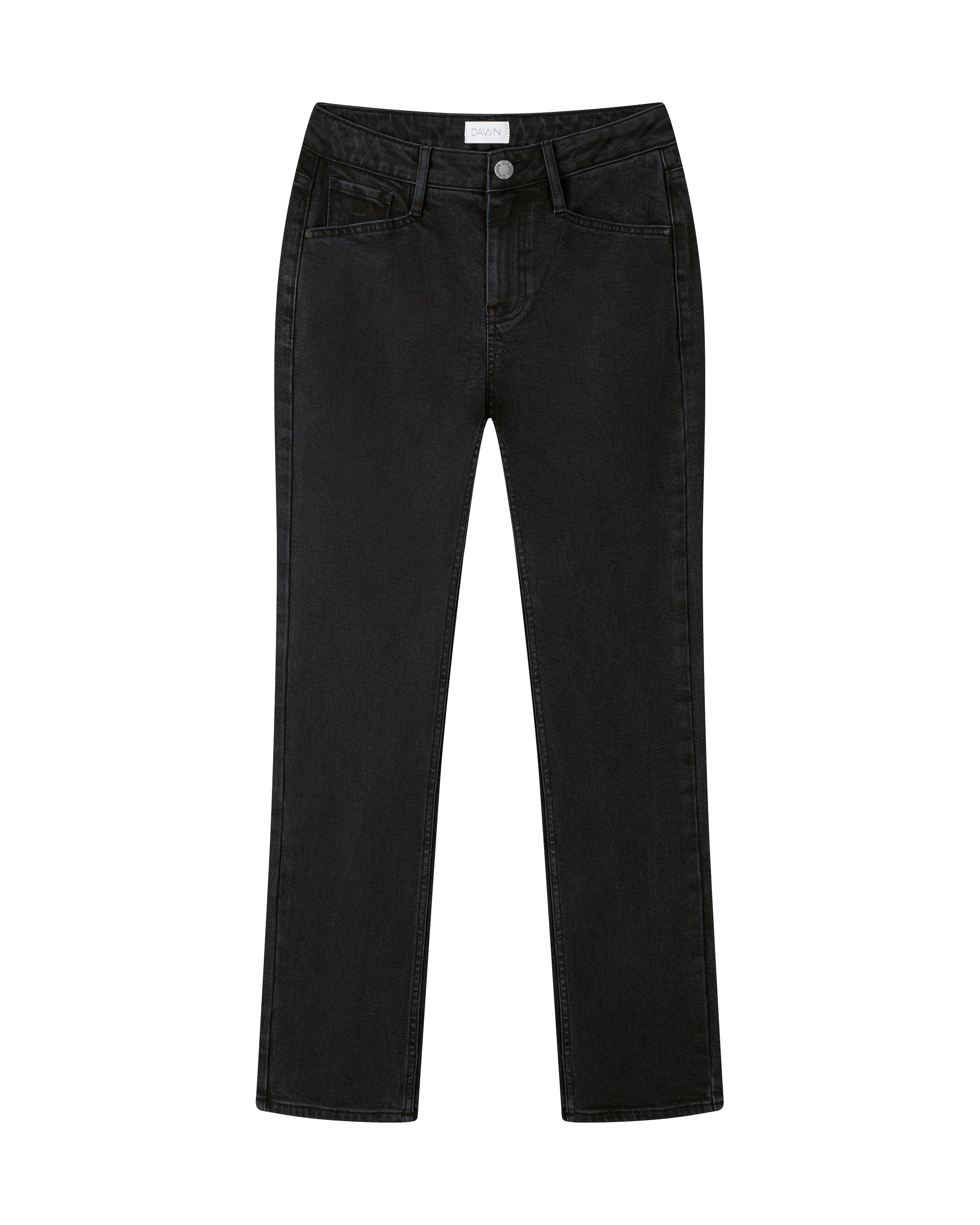 Schwarze Jeans Sunset Regular Slim aus Lyocell Tencel von Dawn Denim