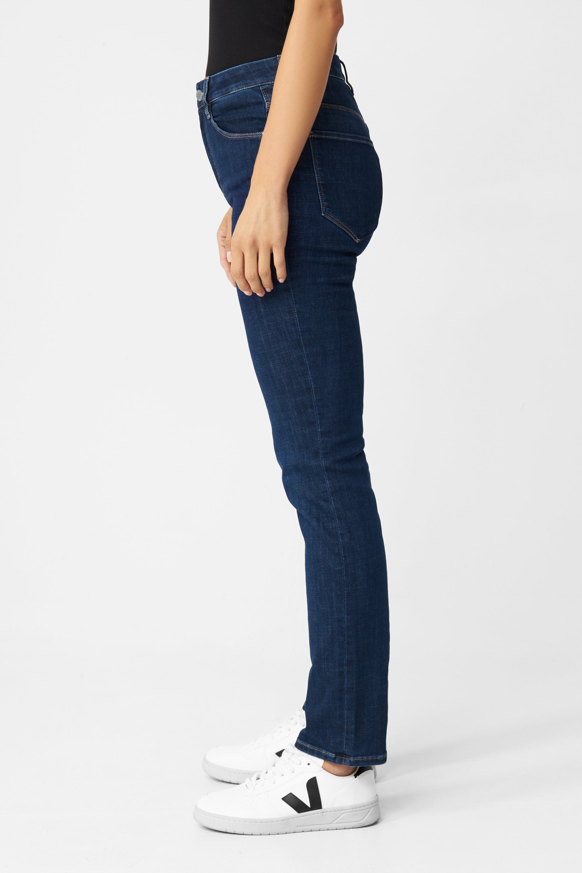 Dunkelblaue Jeans STELLAR Slim Classic aus Bio-Baumwolle von Dawn Denim