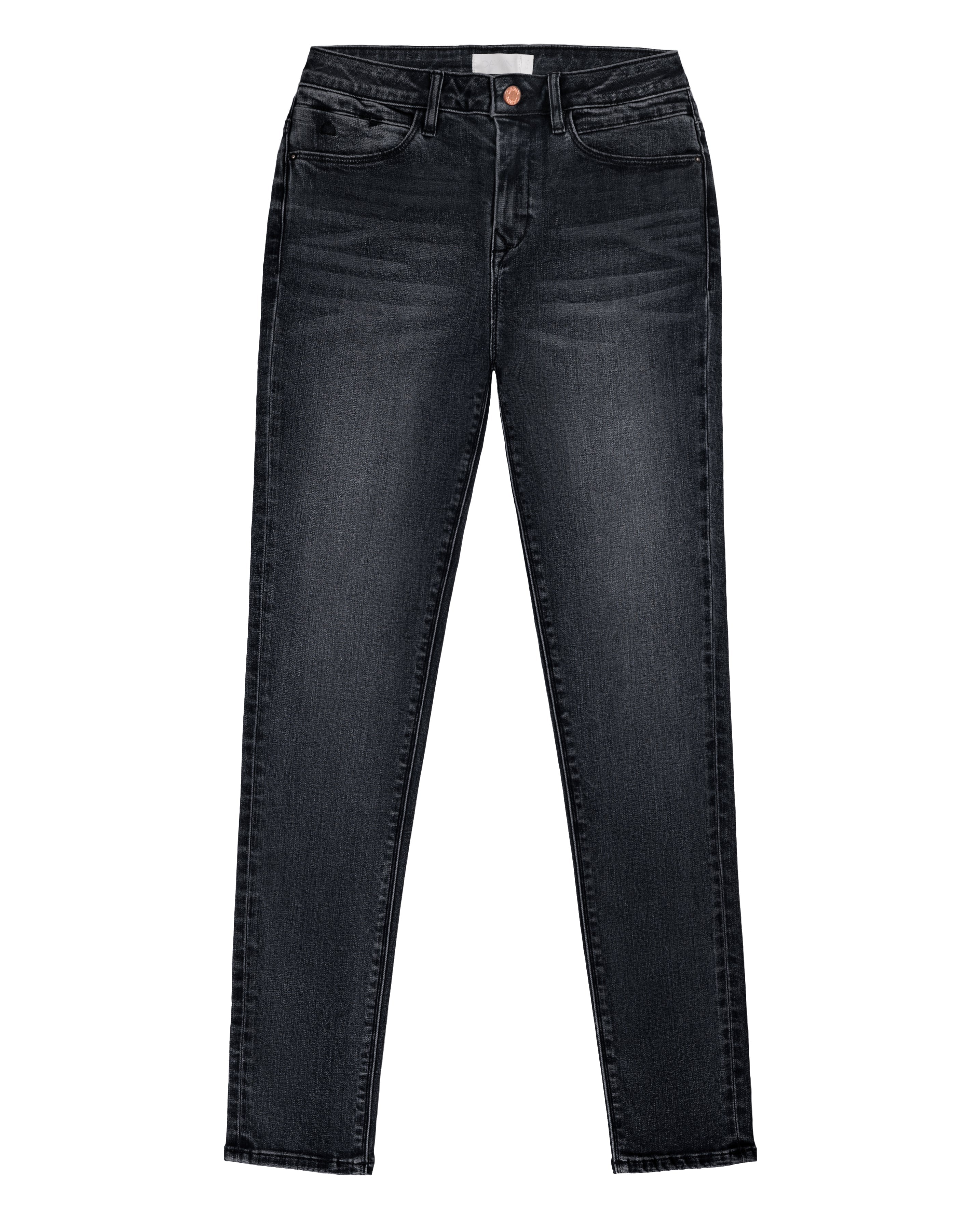 Black SUN UP Skinny Basic jeans made from organic cotton by Dawn Denim