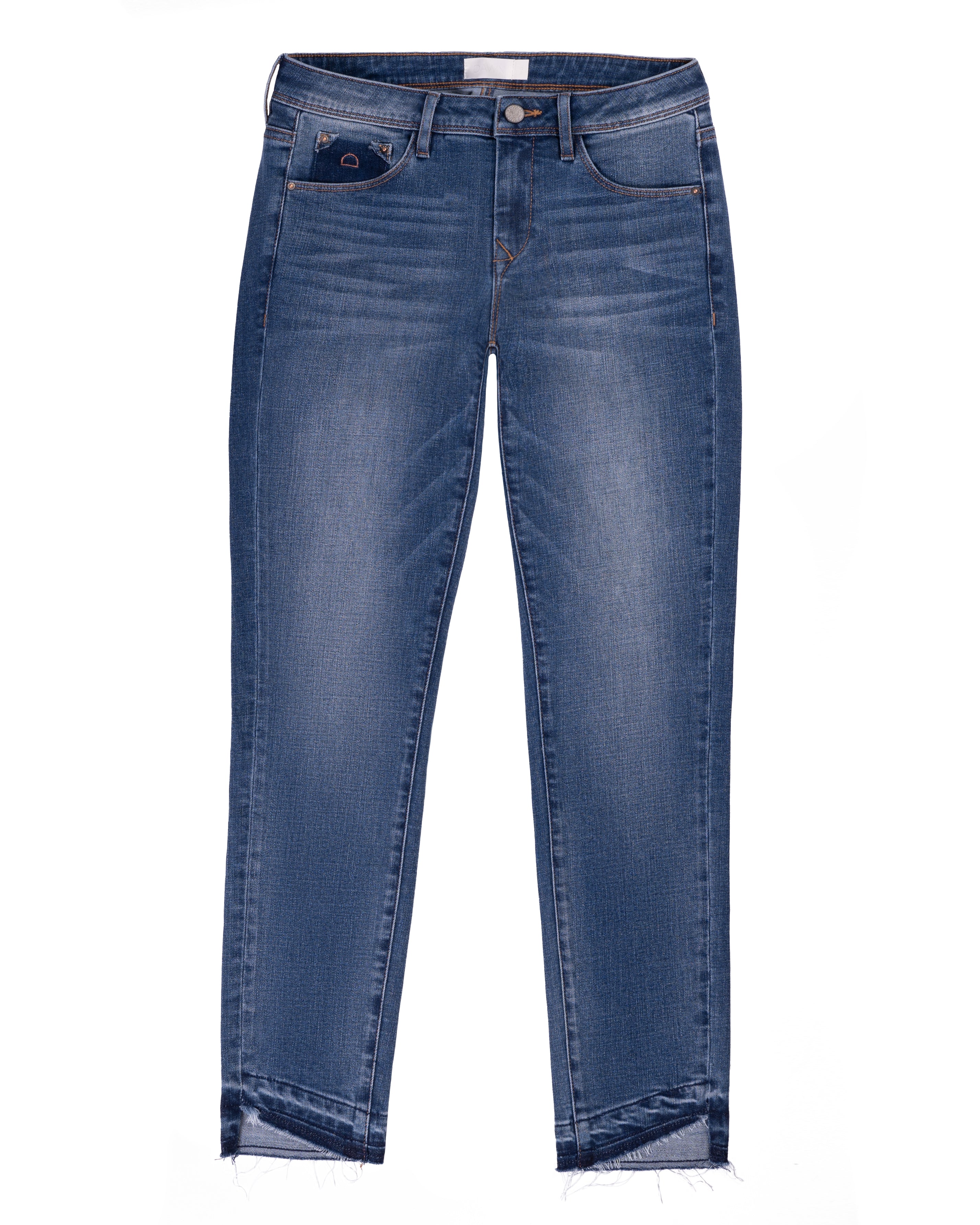 Blaue Jeans MID SUN Slim Design aus Bio-Baumwolle von Dawn Denim