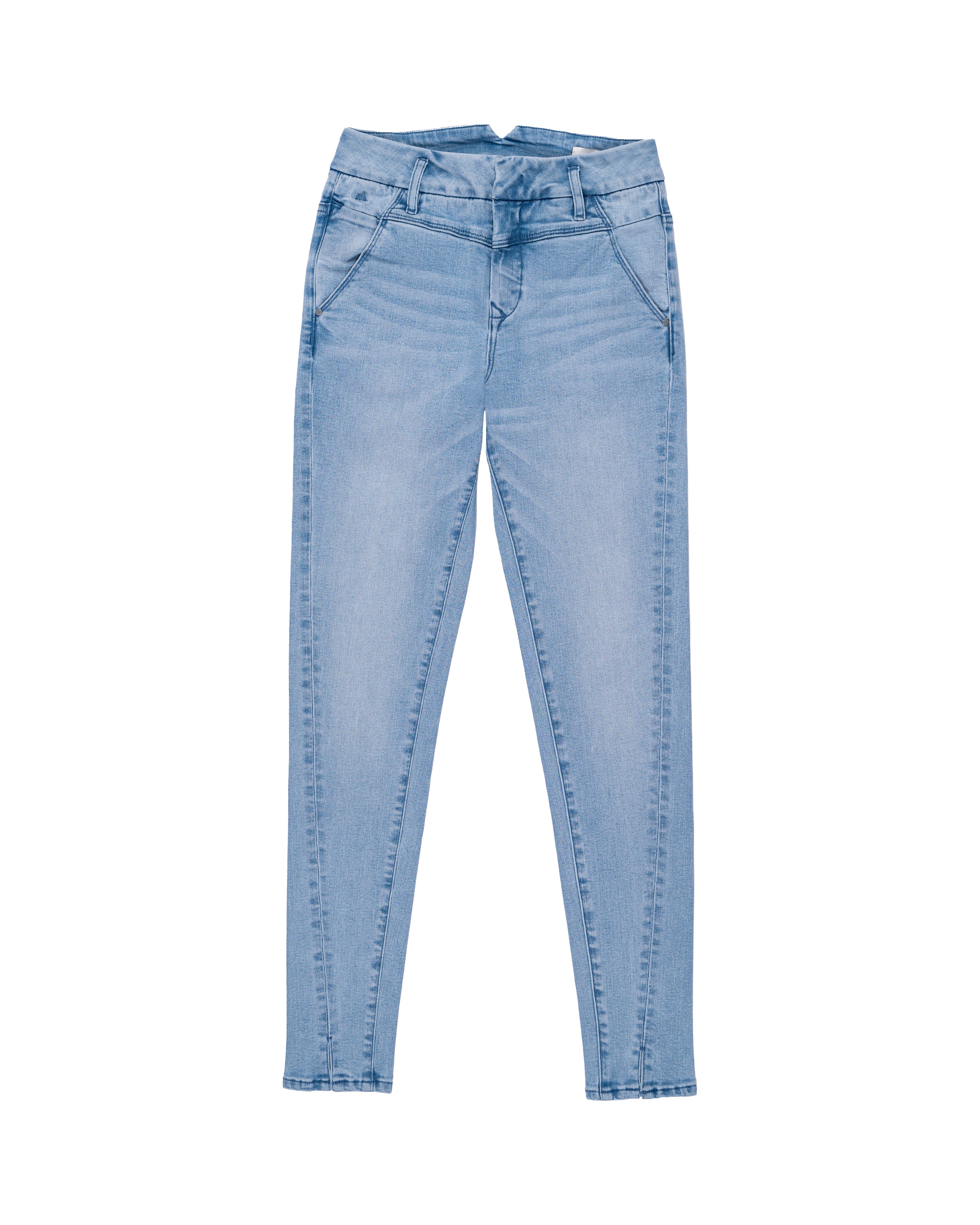 Hellblaue Jeans SUN UP Skinny Basic aus Bio-Baumwolle von Dawn Denim