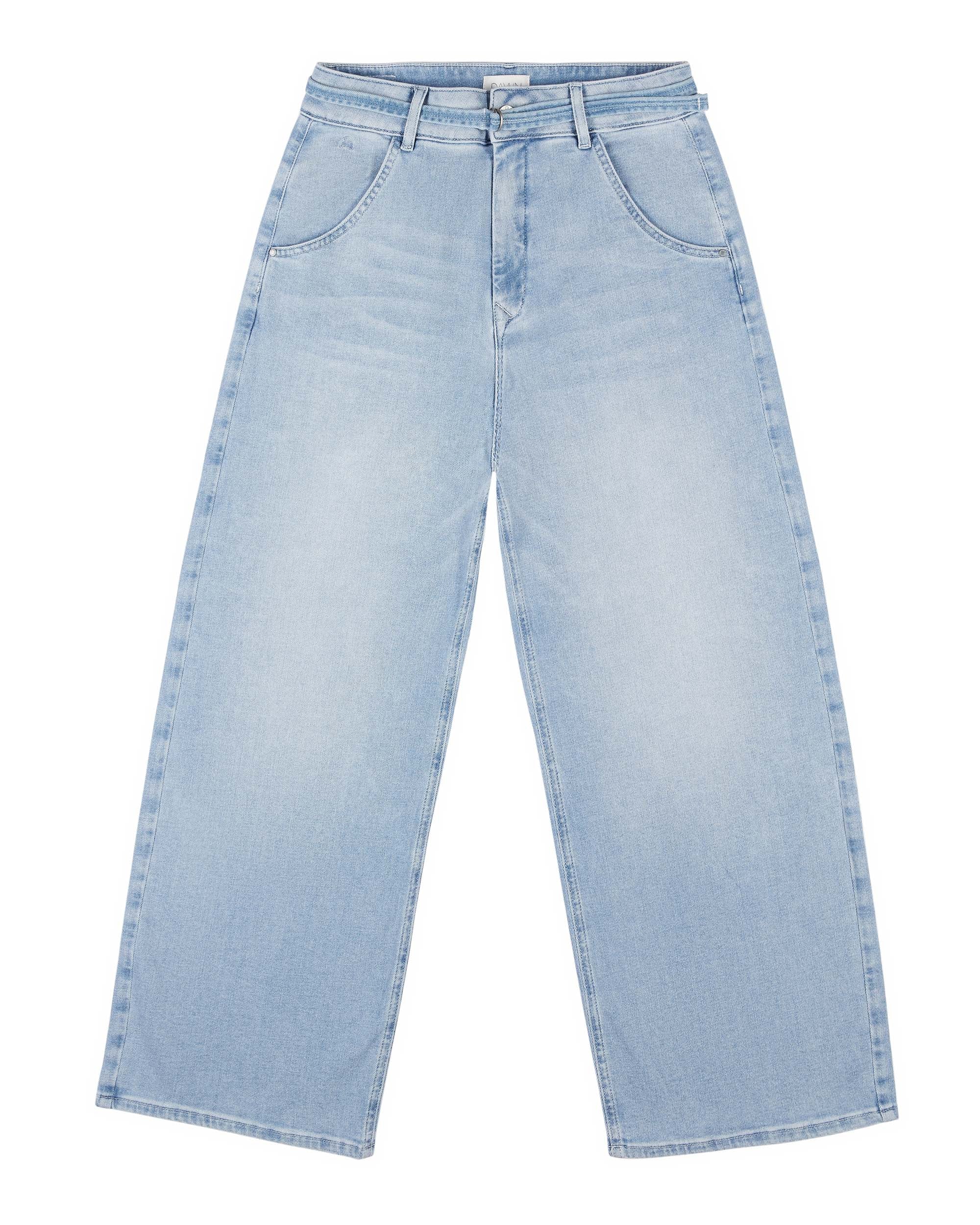 Hellblaue Jeans BLINK High Waist aus Bio-Baumwolle von Dawn Denim