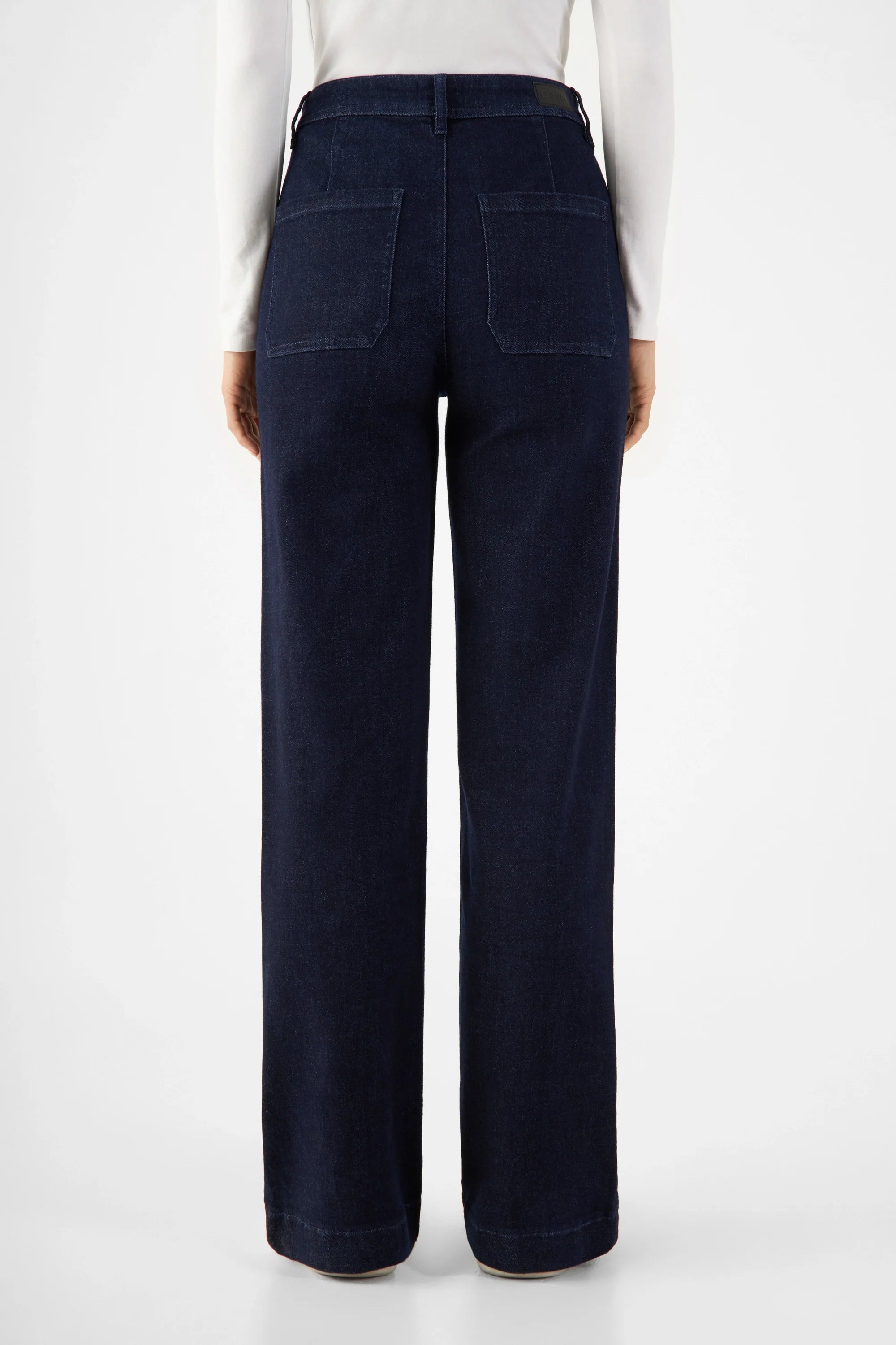 Blaue High Waist Jeans DEW Sailor aus Bio-Baumwolle von Dawn Denim