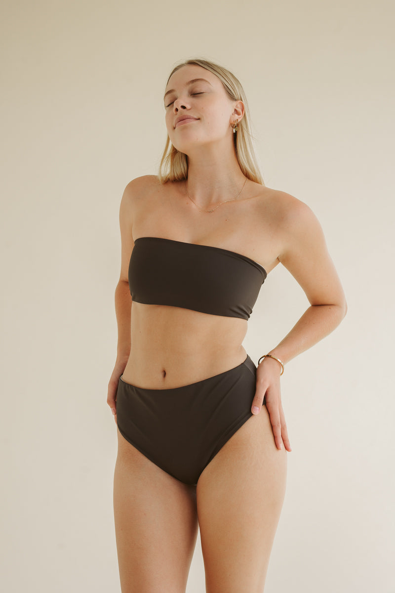 Reversible bikini bottom GOYA OBLIO made of polyamide by Pura Clothing
