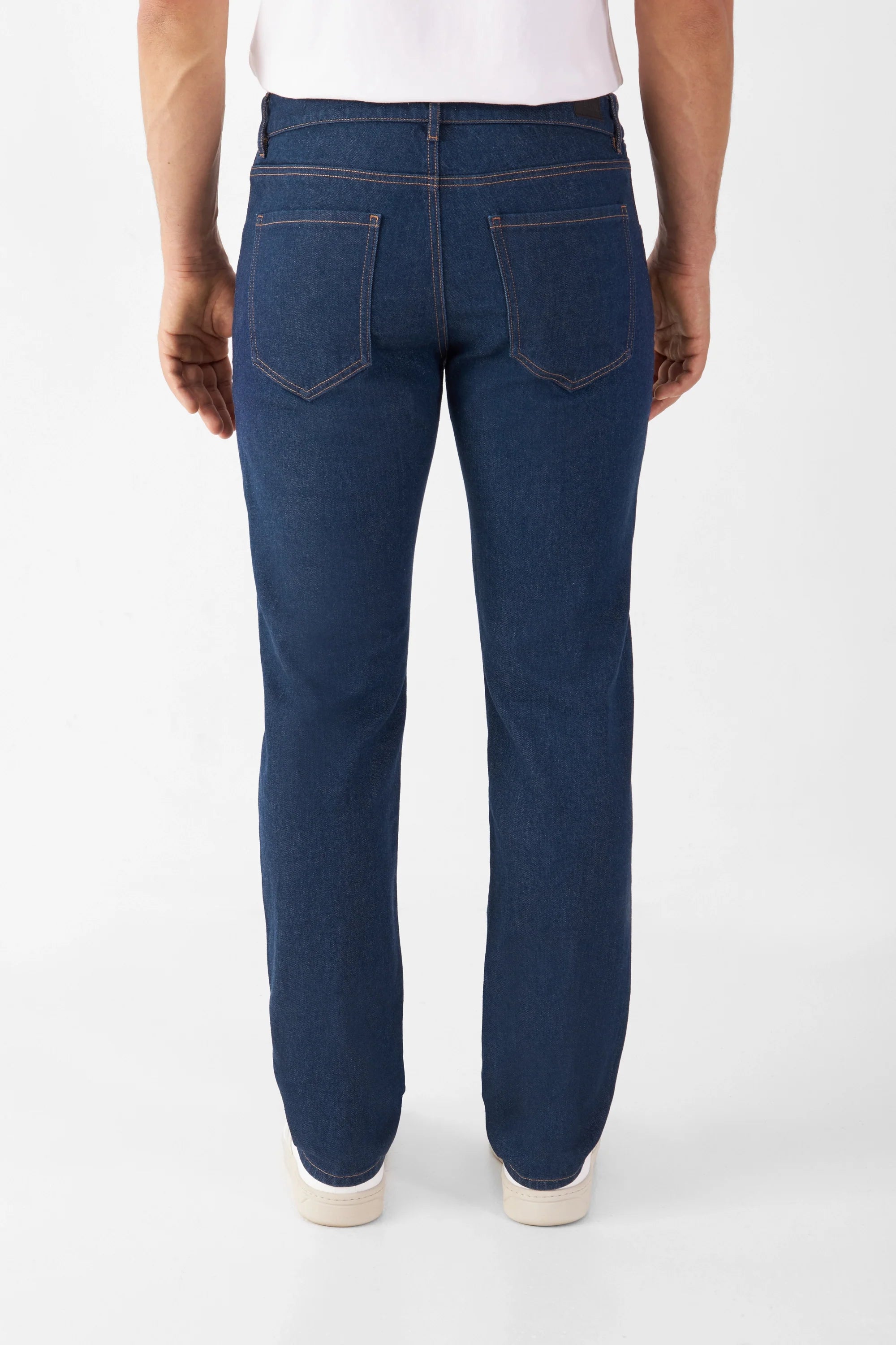 Blaue Jeans DUSK Regular Straight aus Bio-Baumwolle von Dawn Denim