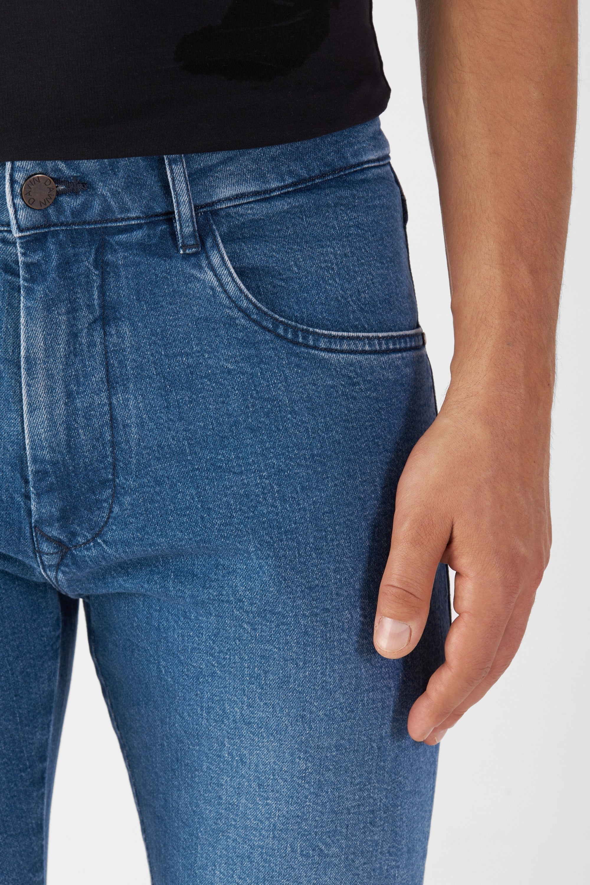 Blue jeans DUSK Regular Straight made of organic cotton by Dawn Denim