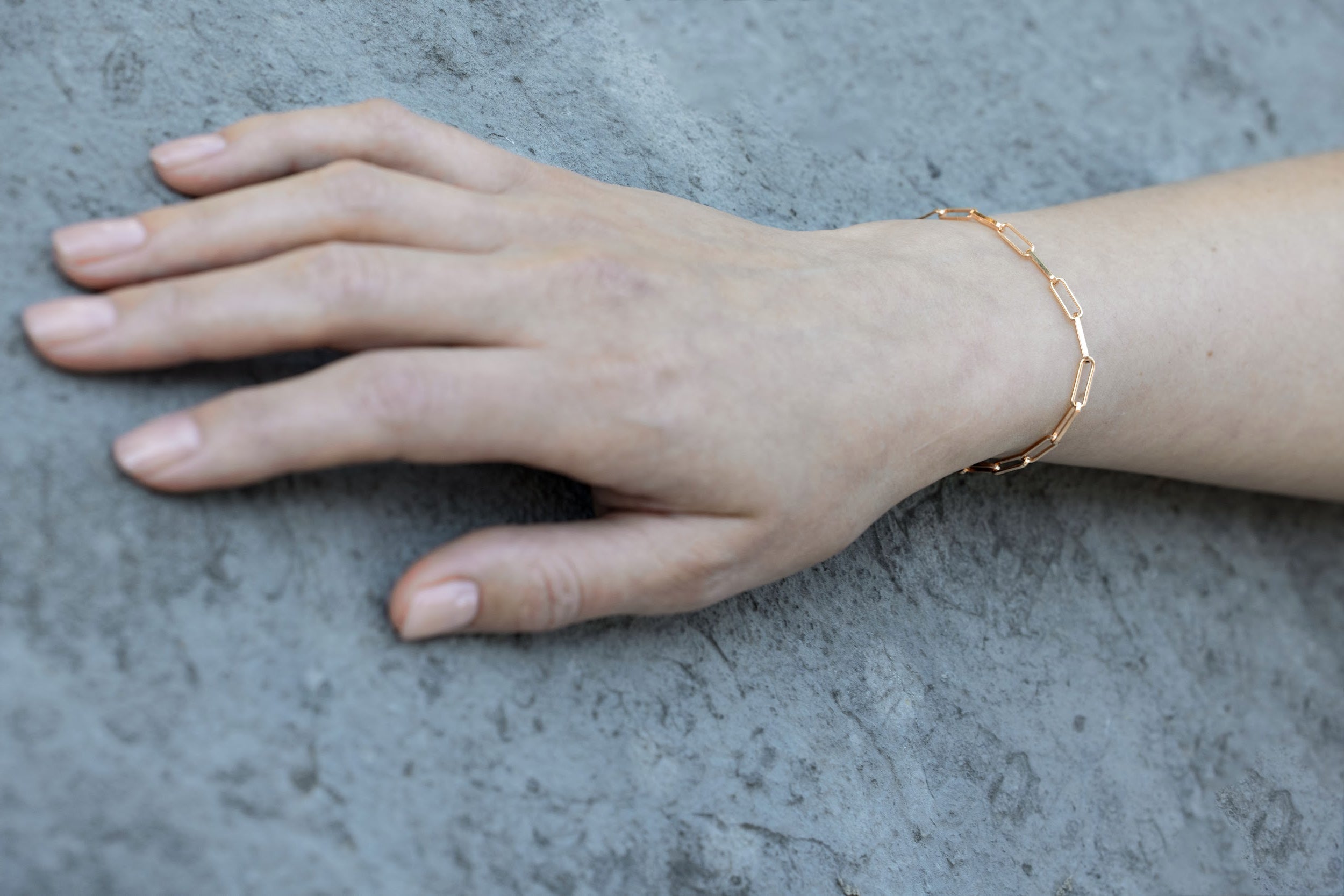 Silver chain bracelet ESSENTIALS
