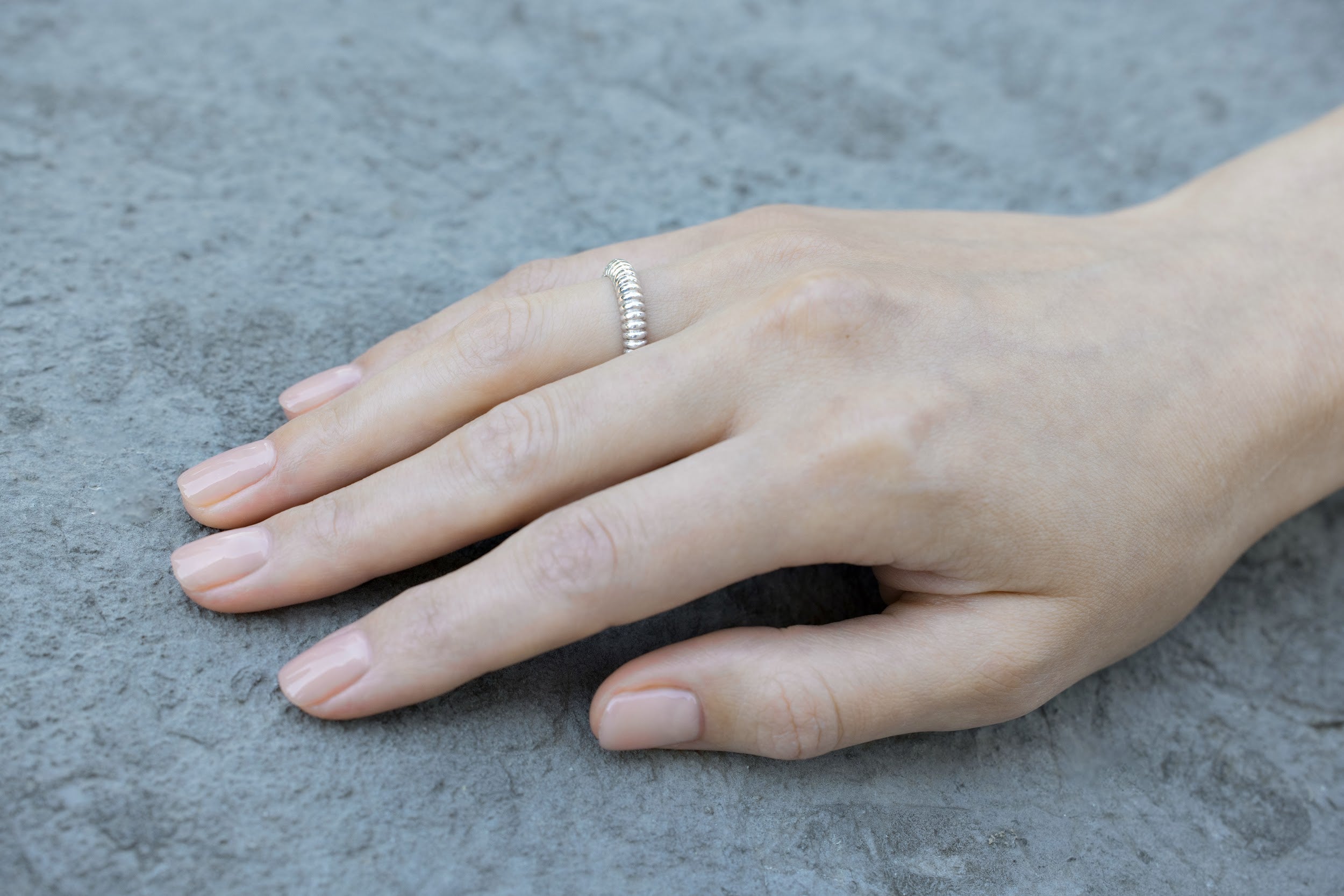 SAVOY ring made of silver by V Design Lab