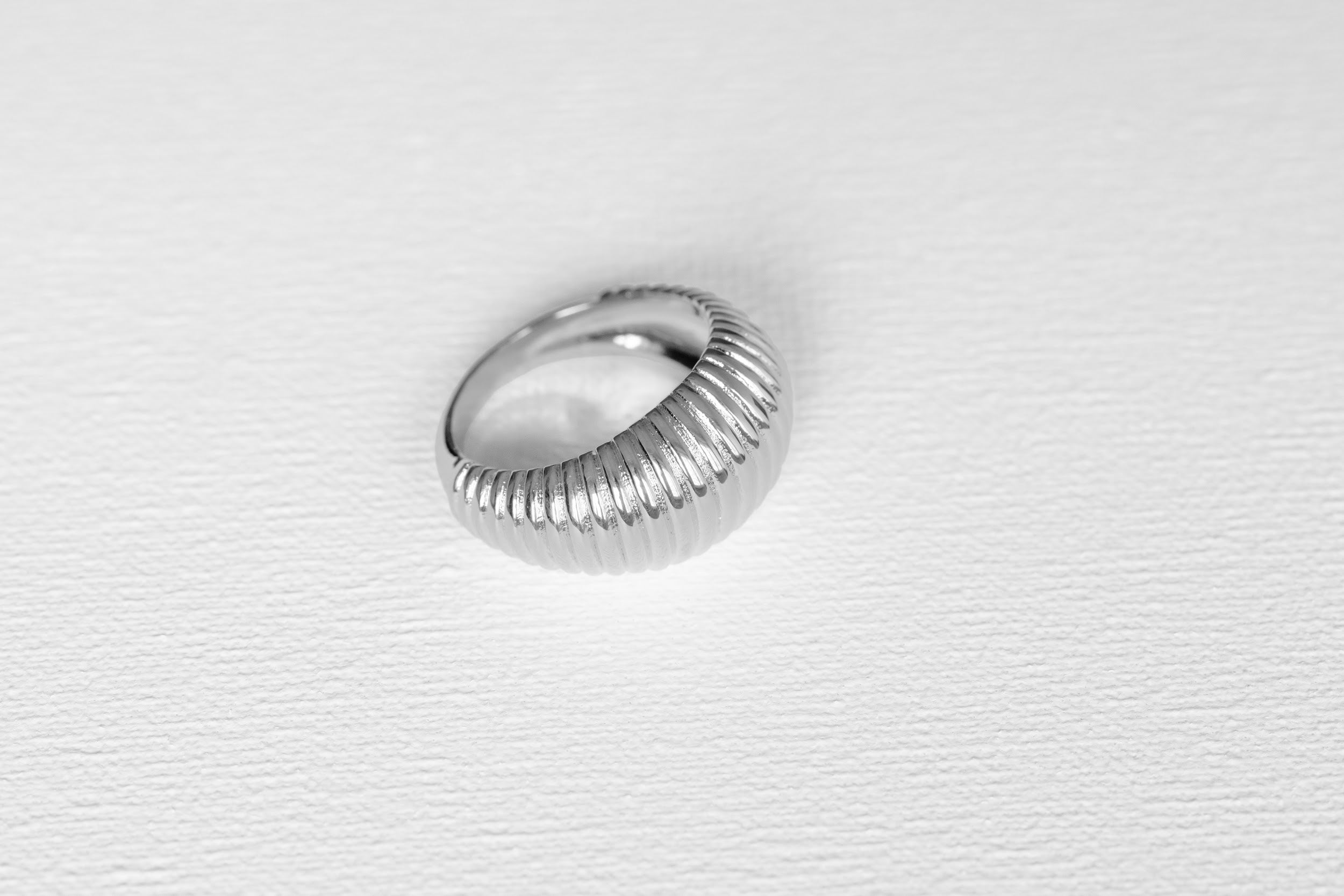 SAVOY Dome ring made of silver by V Design Lab