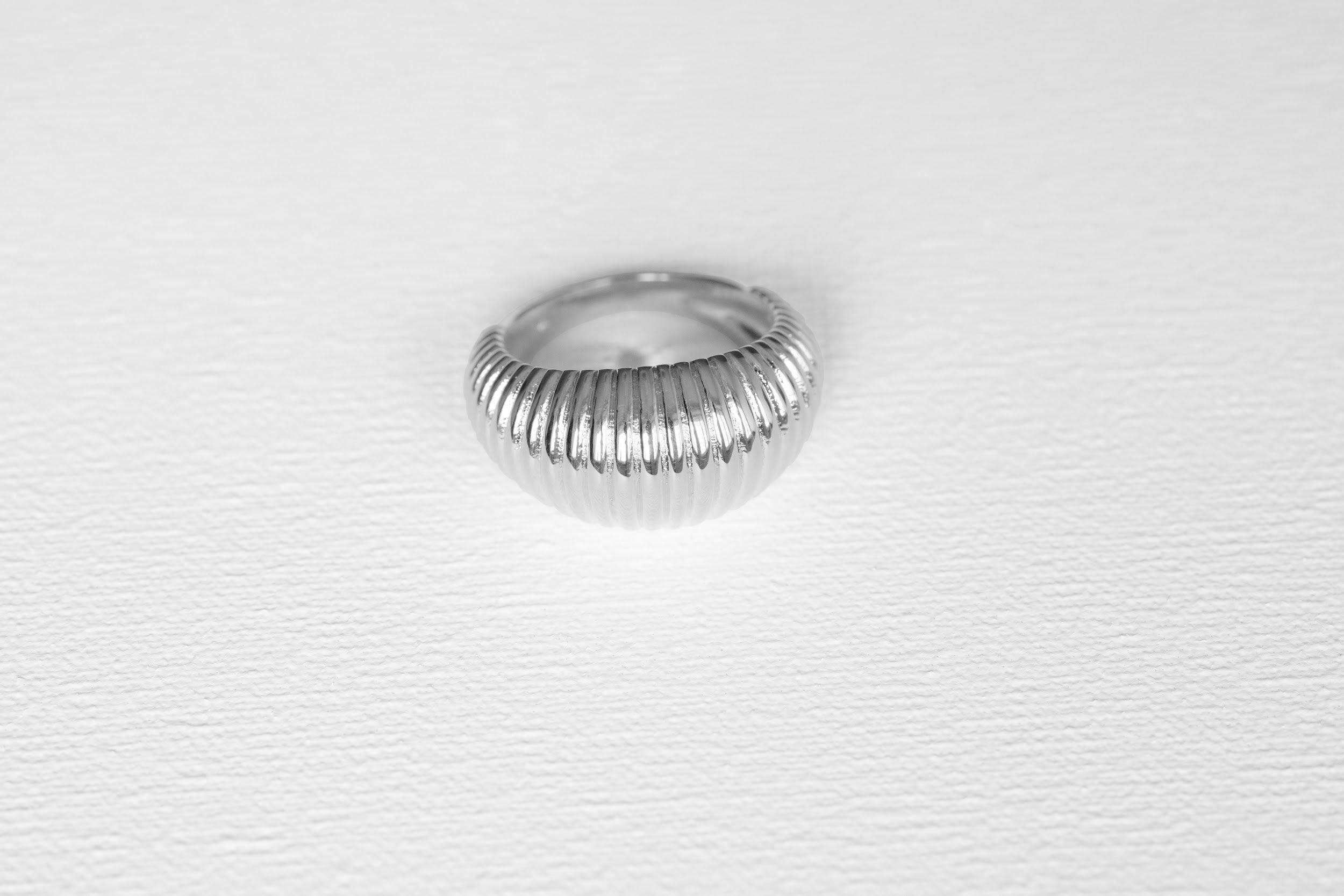 SAVOY Dome ring made of silver by V Design Lab