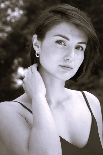 Reborn (Dali') hoop earrings