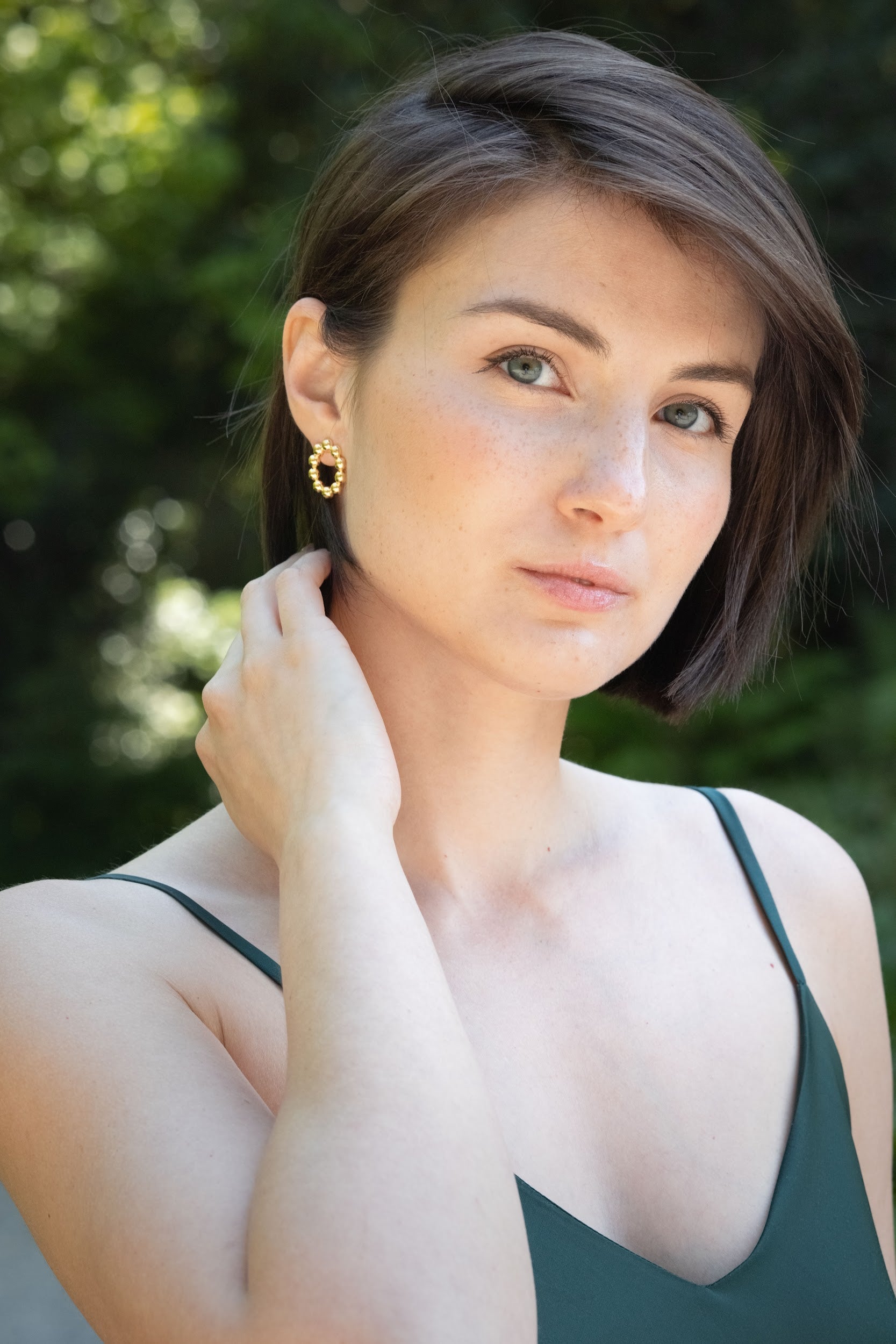 Reborn (Dali') hoop earrings