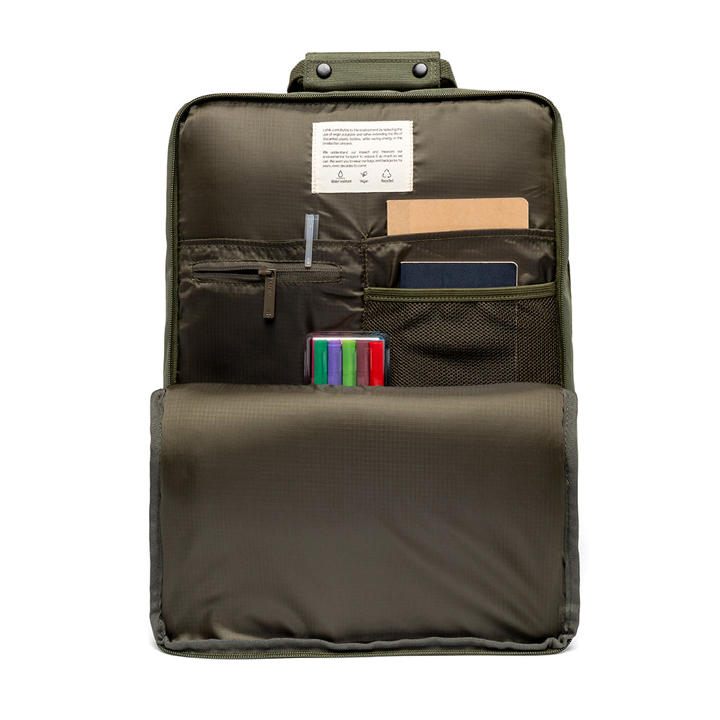 Grüner Rucksack Daily Business 12l von Lefrik