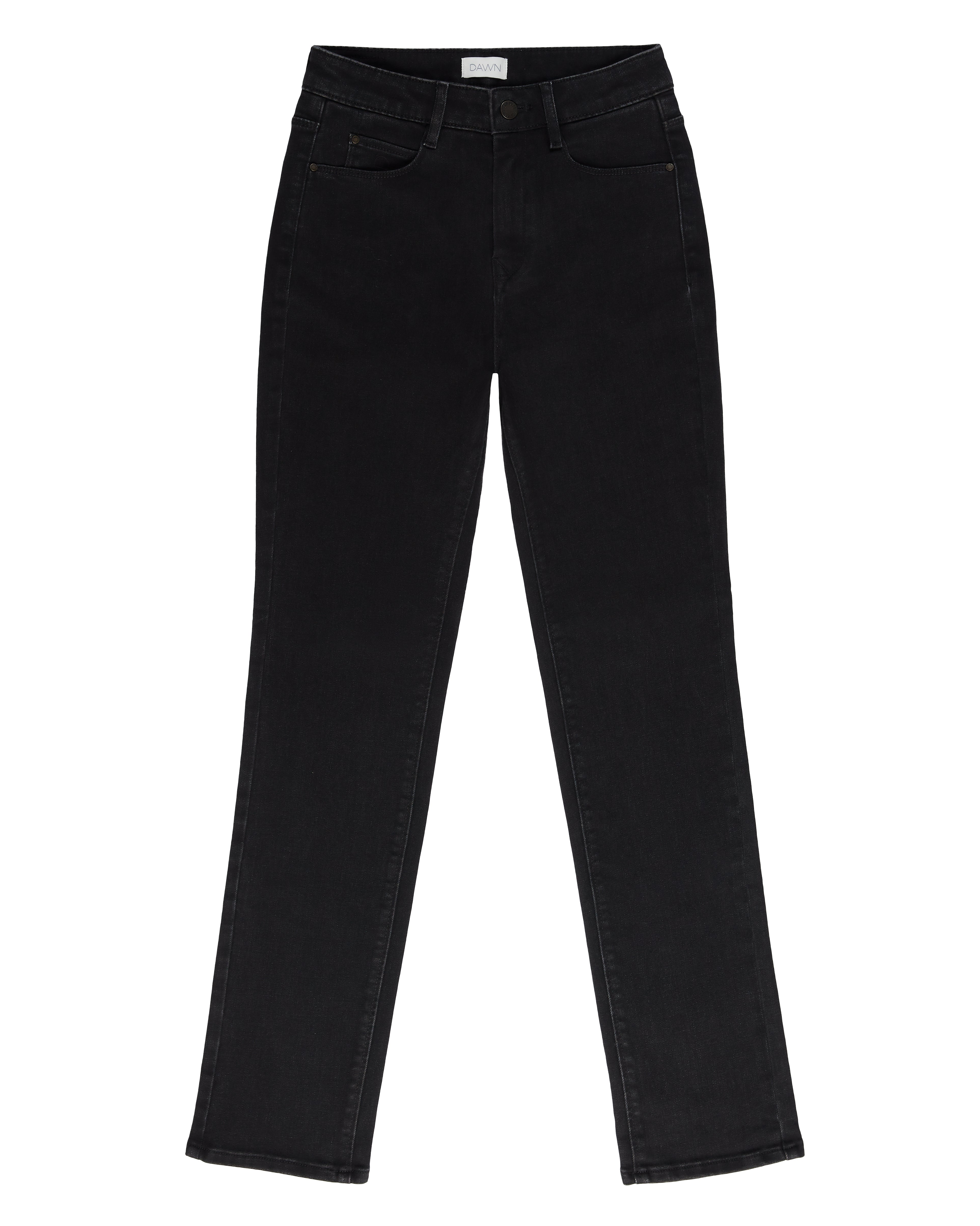 Schwarze Jeans STELLAR Slim Classic aus Bio-Baumwolle von Dawn Denim