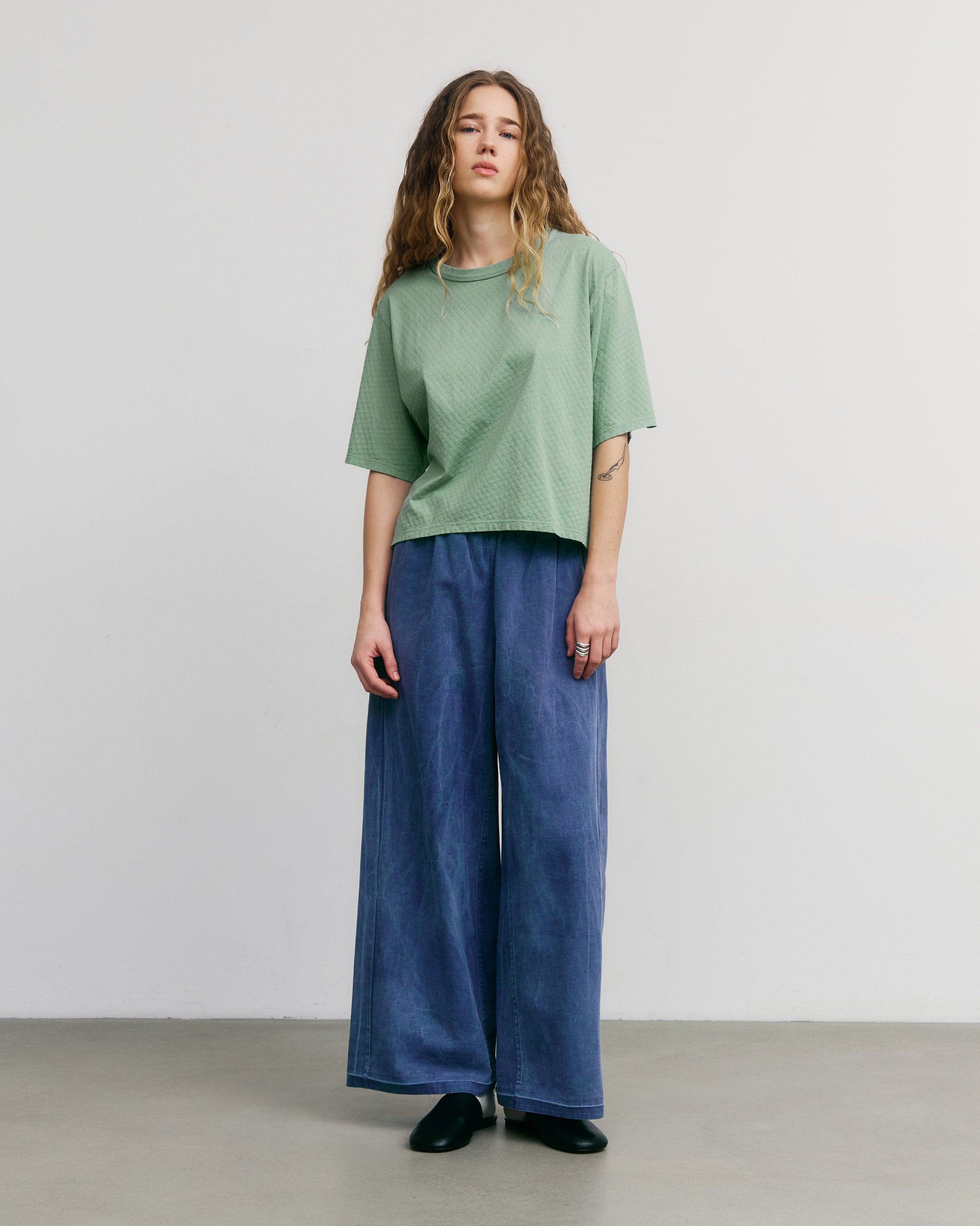 Grünes T-Shirt aus Bio-Baumwolle von Rotholz