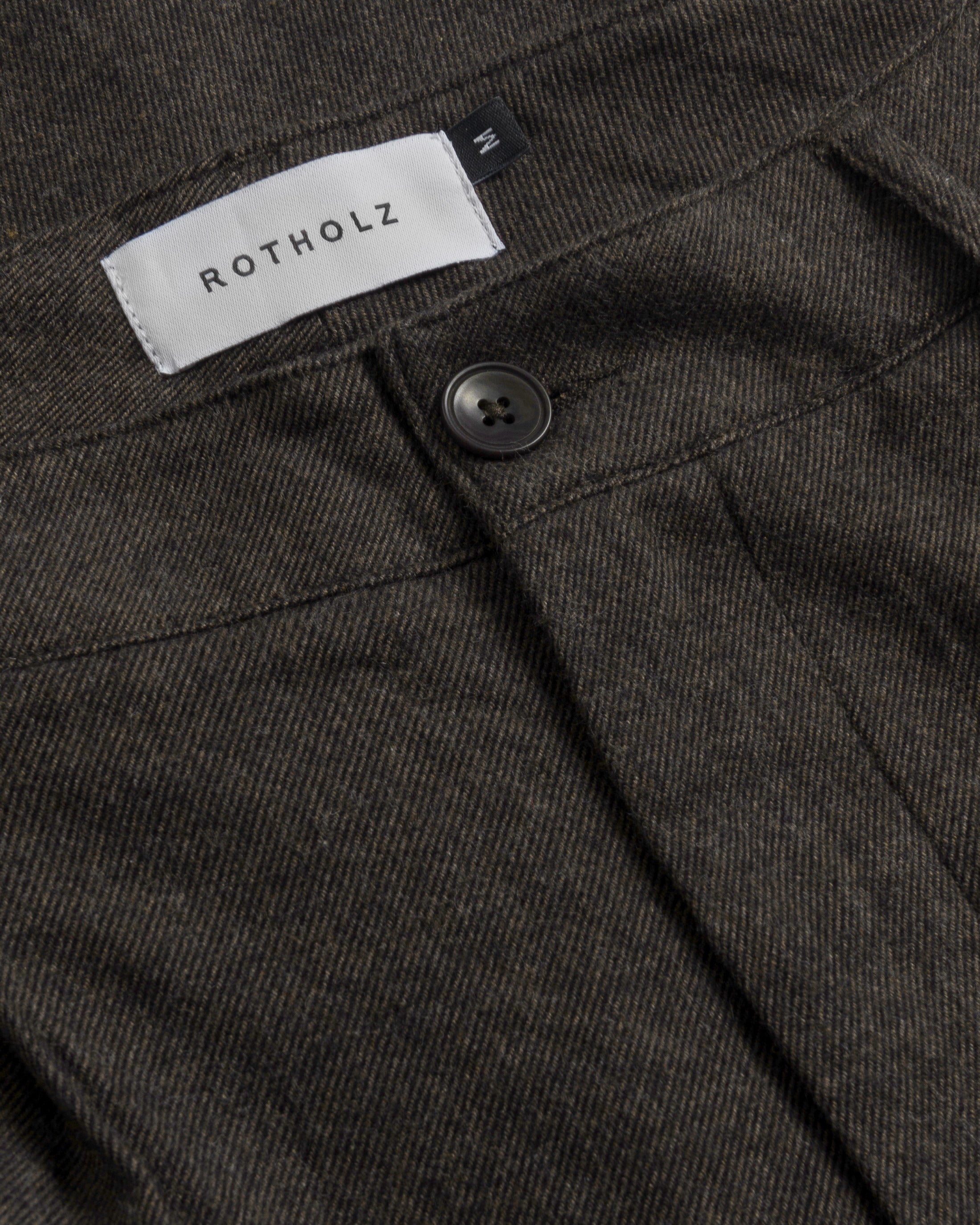 Braune Flanellhose Everyday aus 100% Bio-Baumwolle von Rotholz