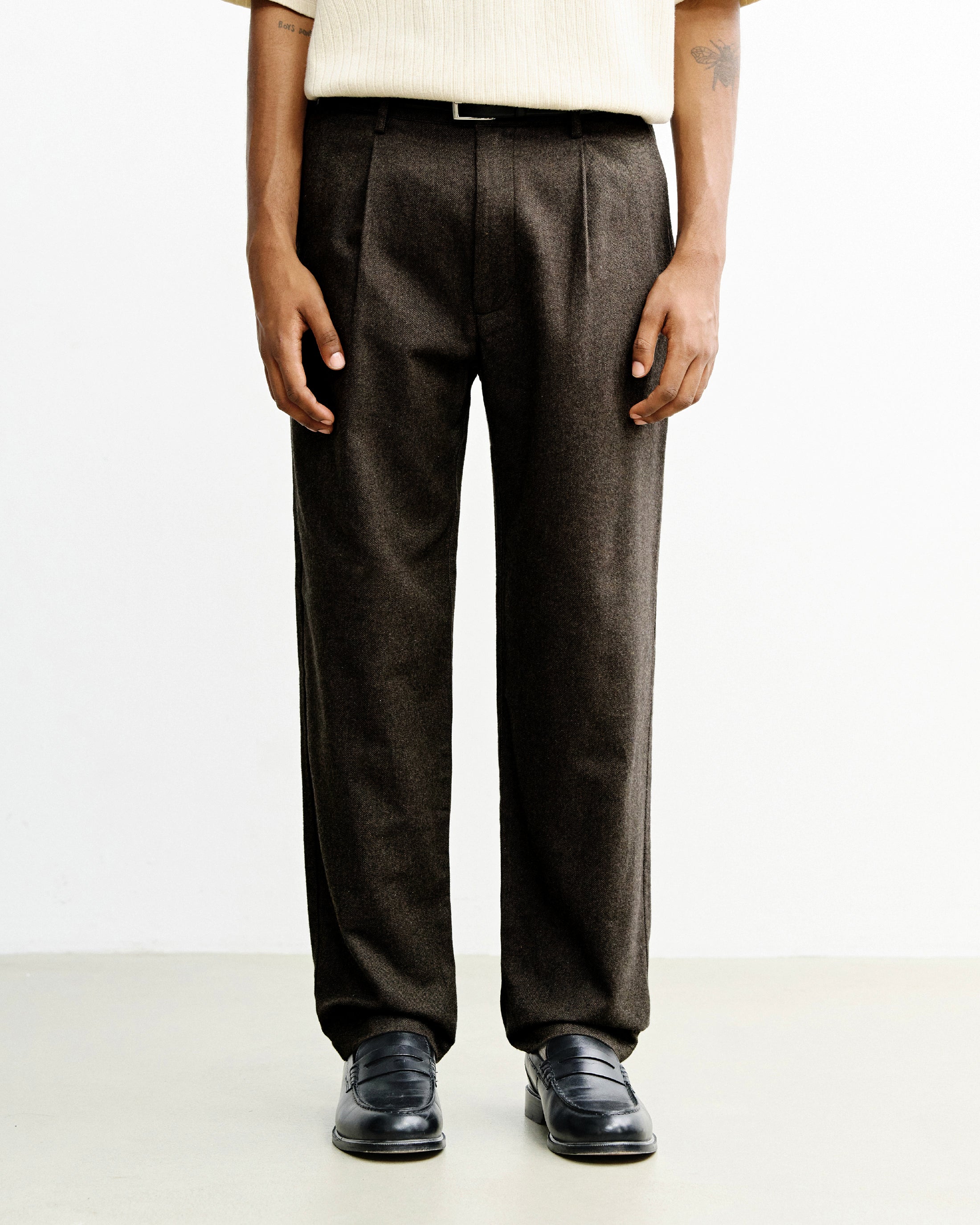 Braune Flanellhose Everyday aus 100% Bio-Baumwolle von Rotholz