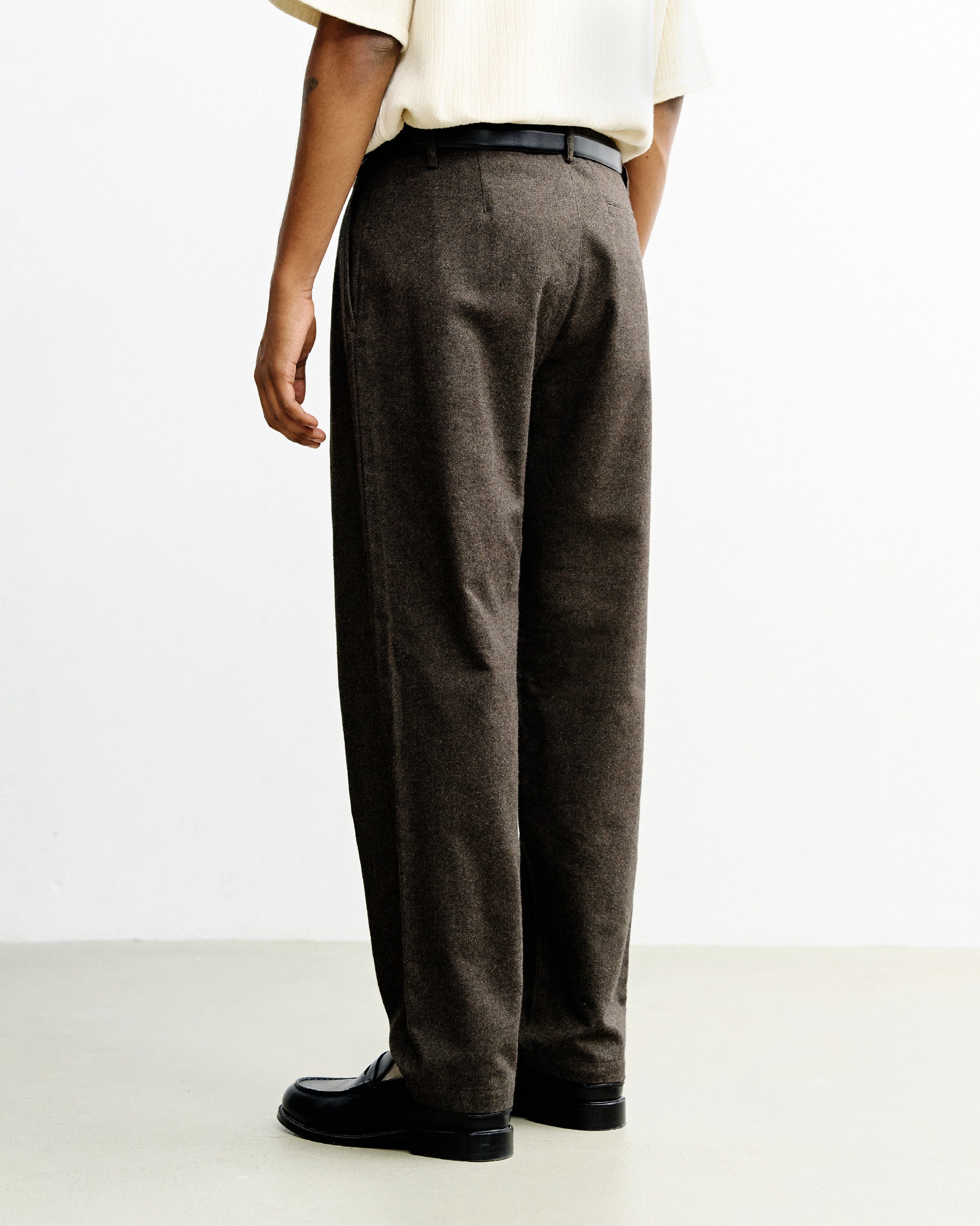 Braune Flanellhose Everyday aus 100% Bio-Baumwolle von Rotholz
