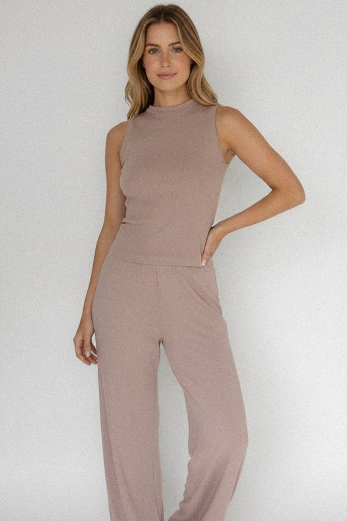 Braunes Top aus Modal von Pura Clothing