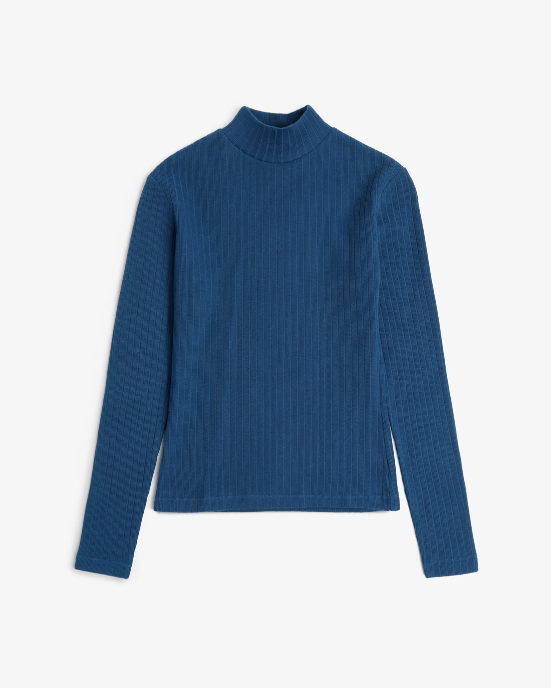 Blaues Langarmshirt aus 100% Bio-Baumwolle von Rotholz