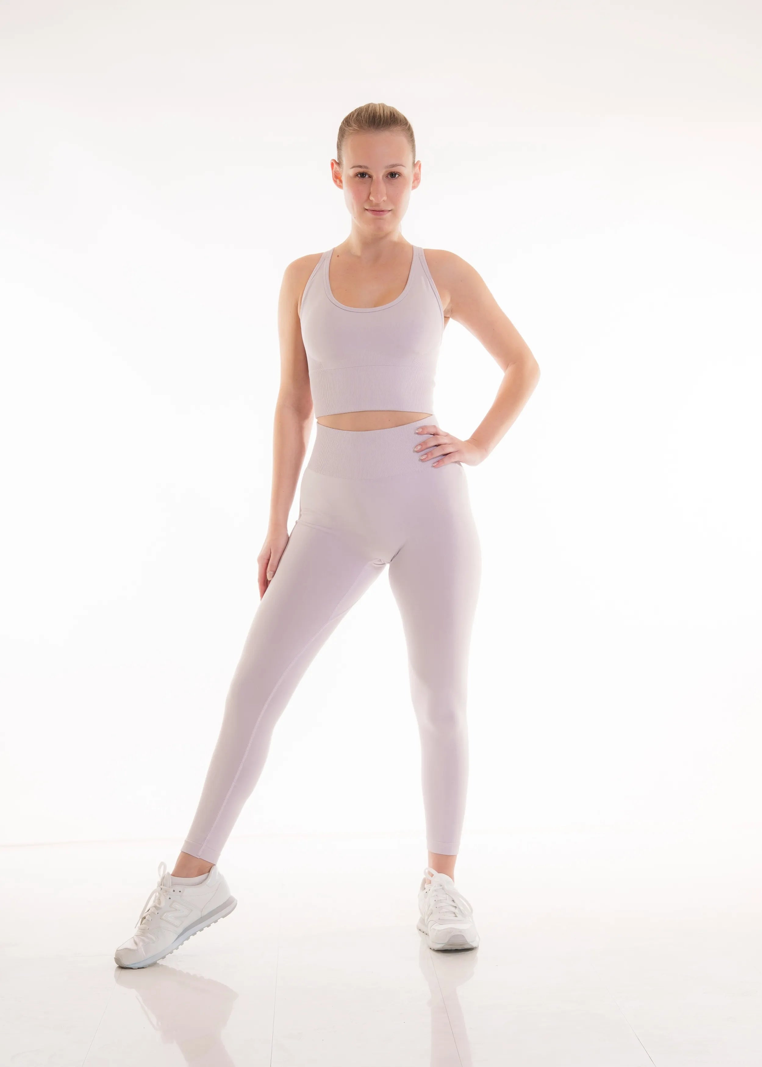 Nivays' Purple Top Zeyla Seamless Made from Recycled Polyester