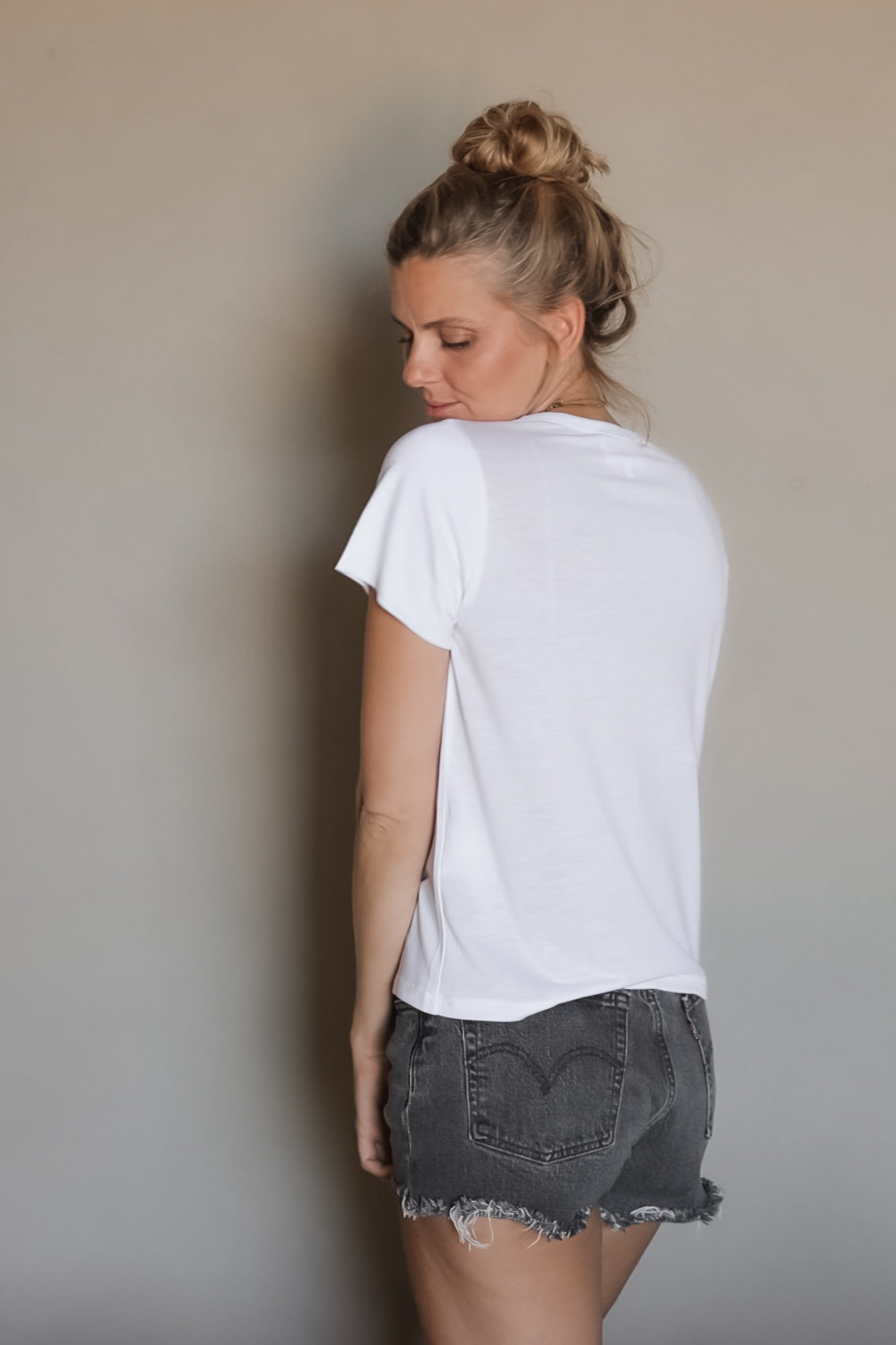 Weisses T-Shirt BALI aus 100% Tencel von Pura Clothing