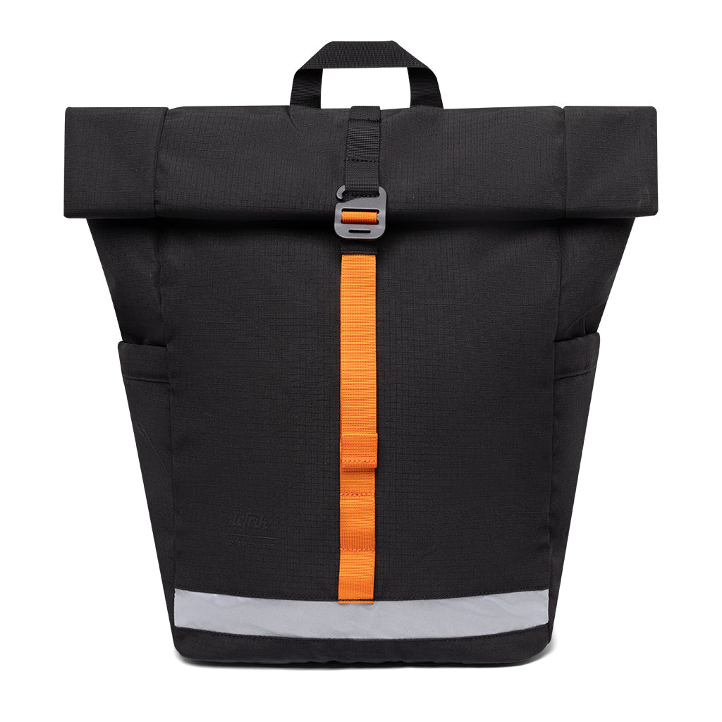 Sac à dos Lars Roll Vandra noir en PET recyclé de Lefrik