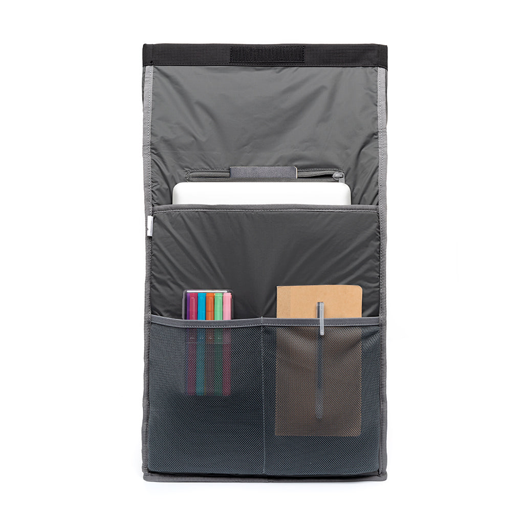 Sac à dos Lars Roll Vandra noir en PET recyclé de Lefrik