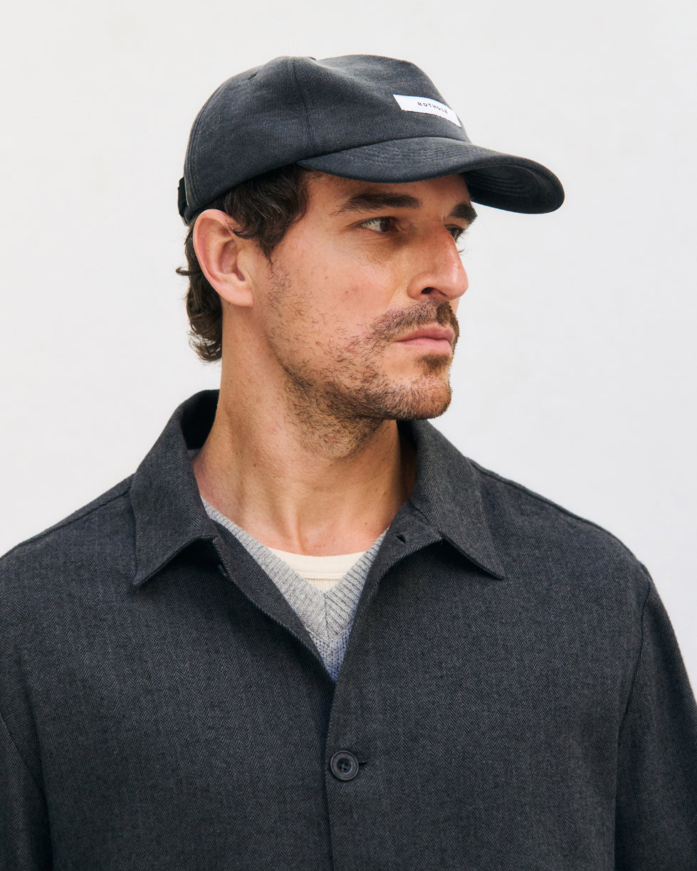 Graue leichte Jacke aus 100% Bio-Baumwolle von Rotholz