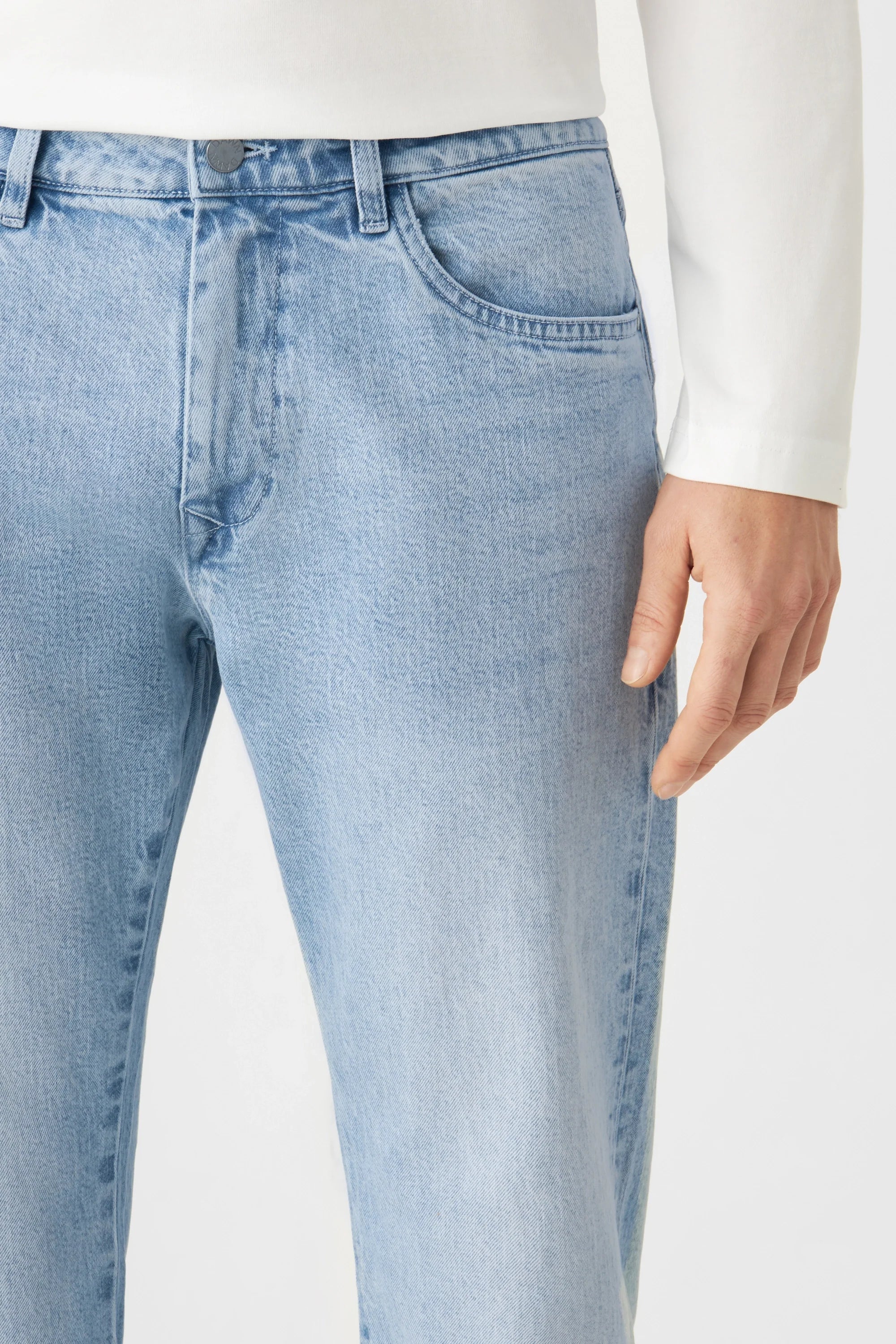 Blaue Jeans DUSK Regular Straight aus Bio-Baumwolle von Dawn Denim