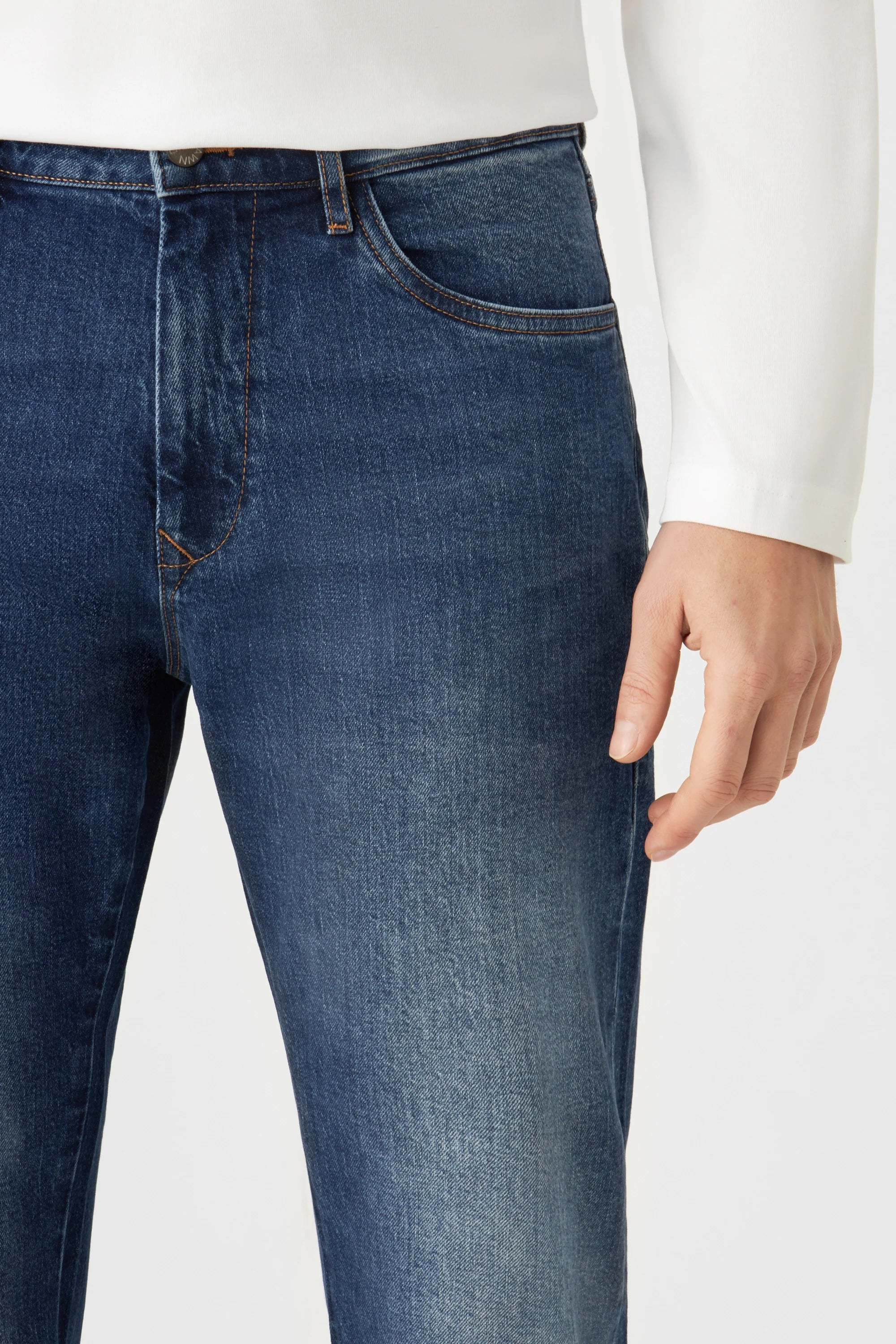 Blue jeans DUSK Regular Straight made of organic cotton by Dawn Denim