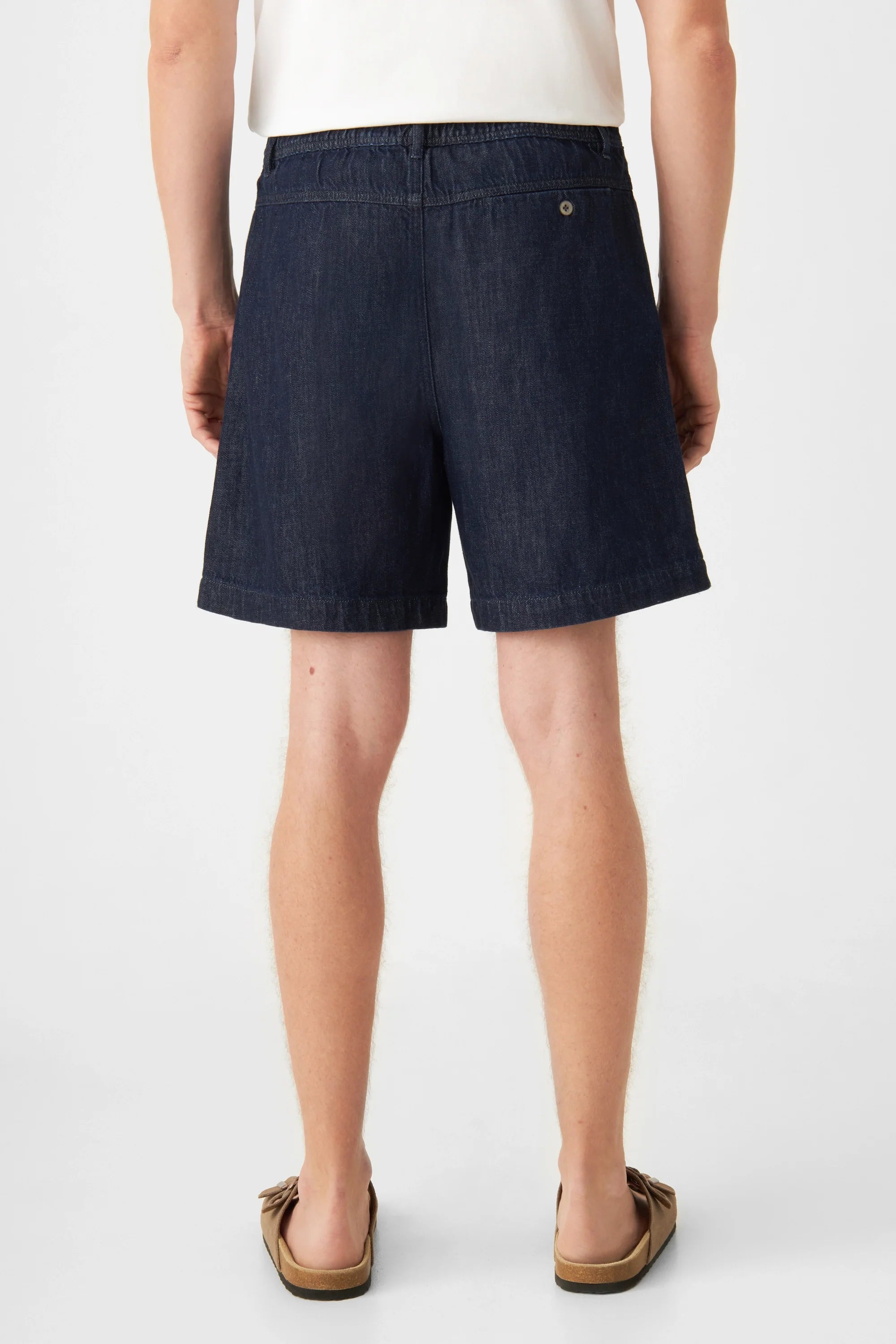 Dark blue SHORTY shorts made from organic cotton by Dawn Denim