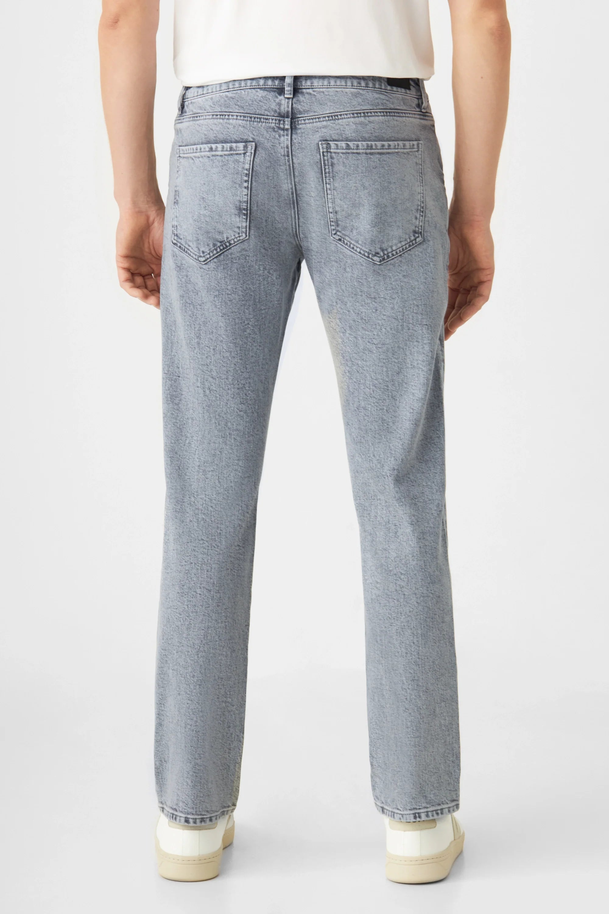 Grey DUSK Regular Straight jeans made from organic cotton by Dawn Denim