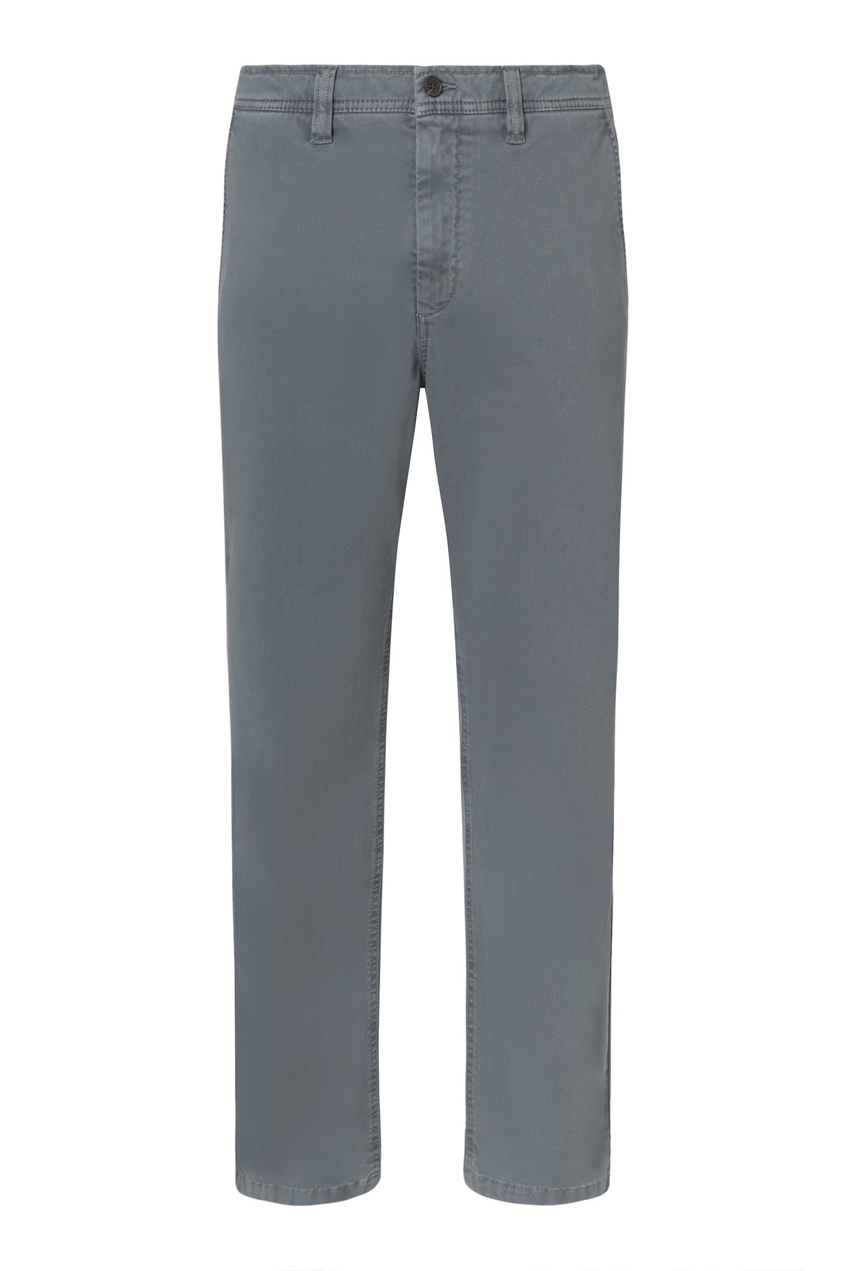 Chino trousers made of cotton and recycled cotton by ECOALF in grey-blue