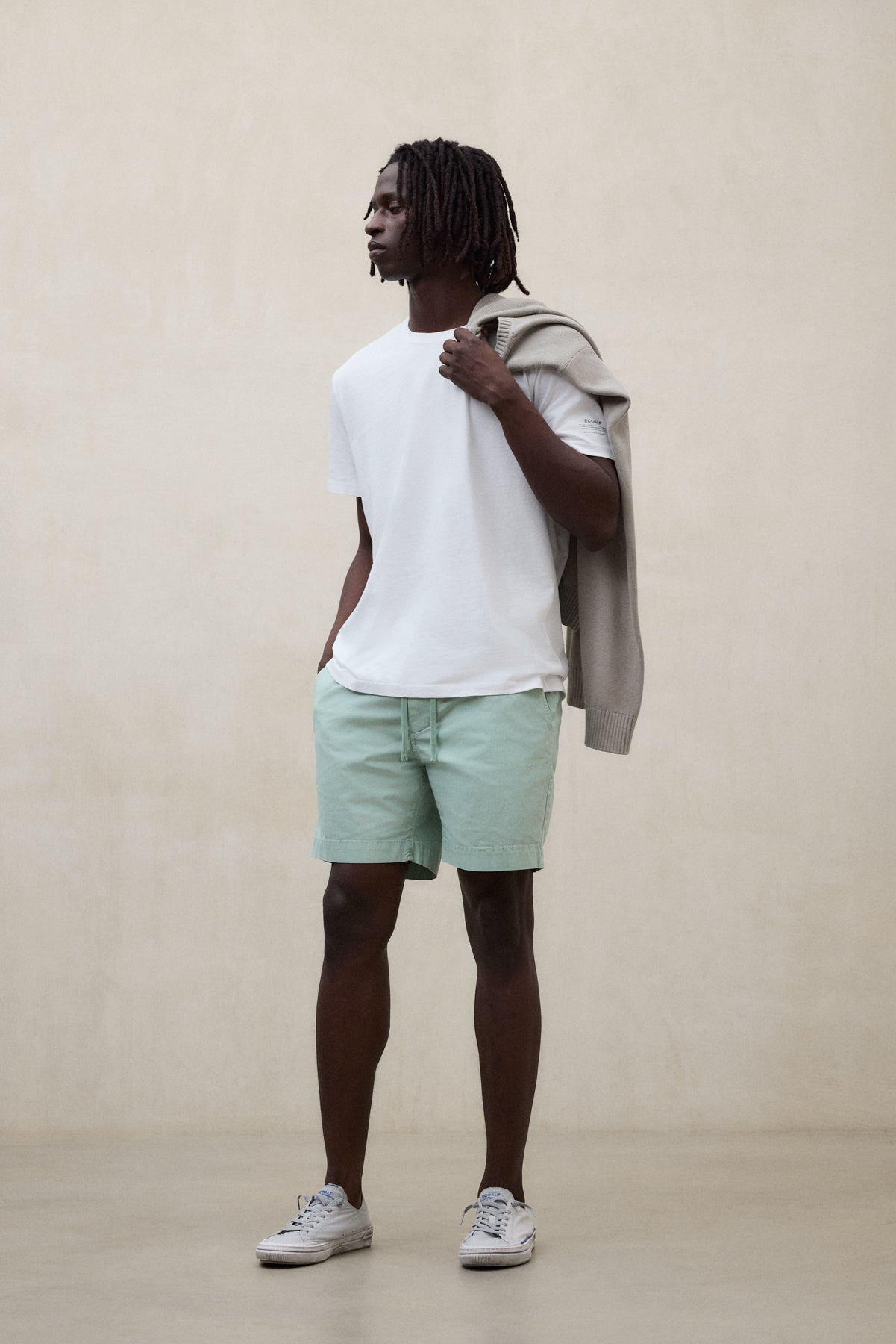 T-shirt made of recycled cotton by ECOALF in white