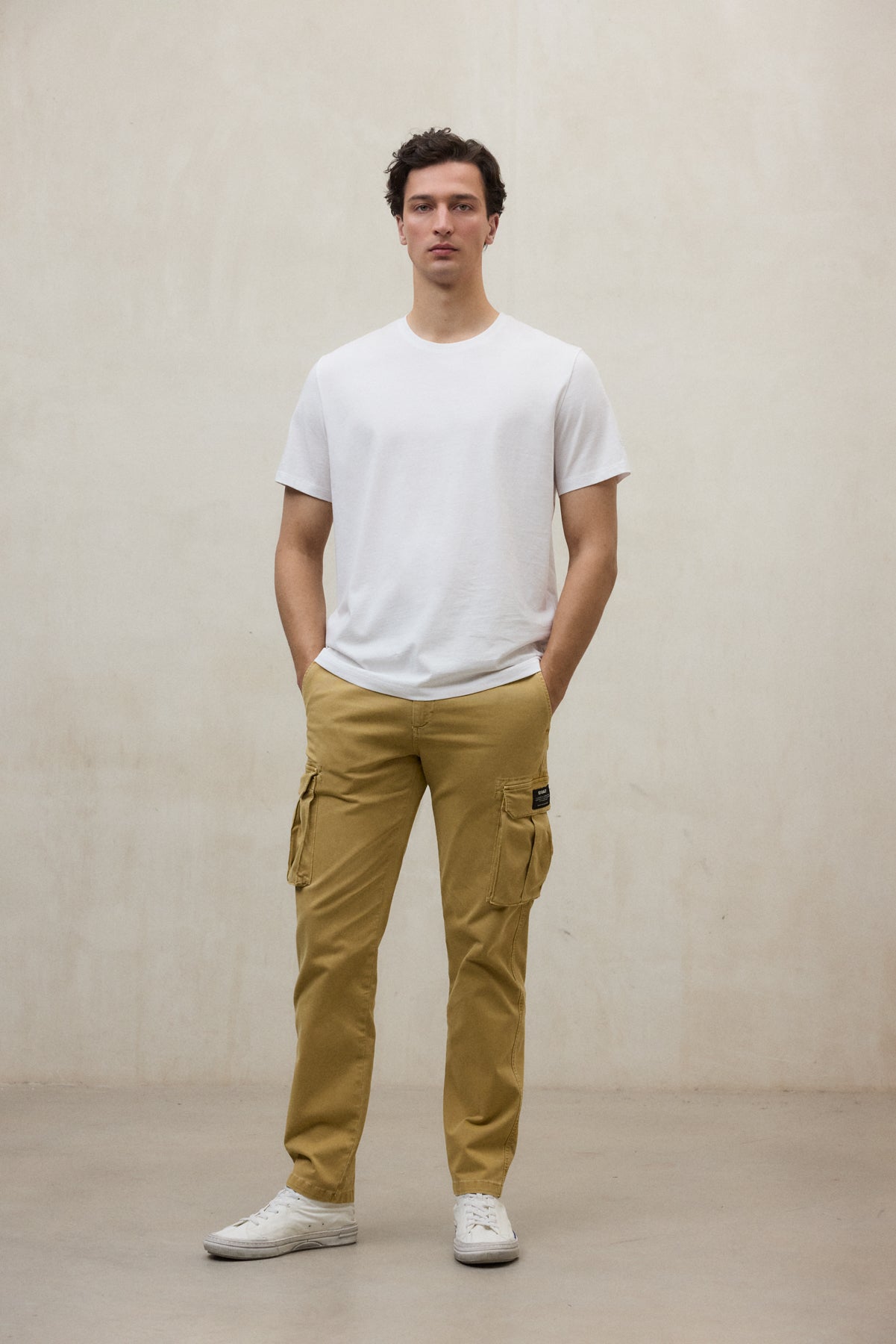 T-shirt en coton recyclé ECOALF en blanc