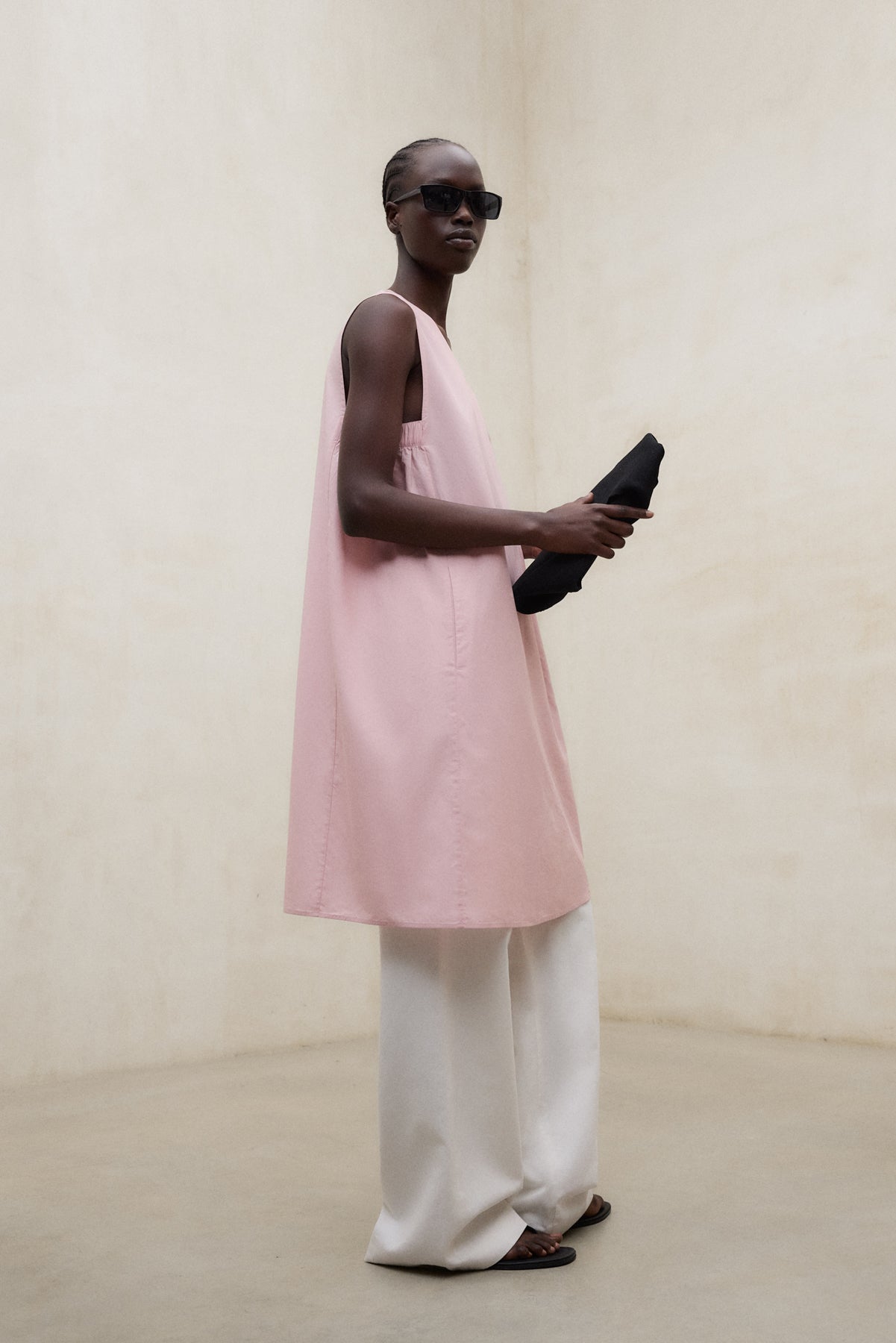 Kleid FRANCESCA aus TENCEL™ und Bio Baumwolle von ECOALF in rosé