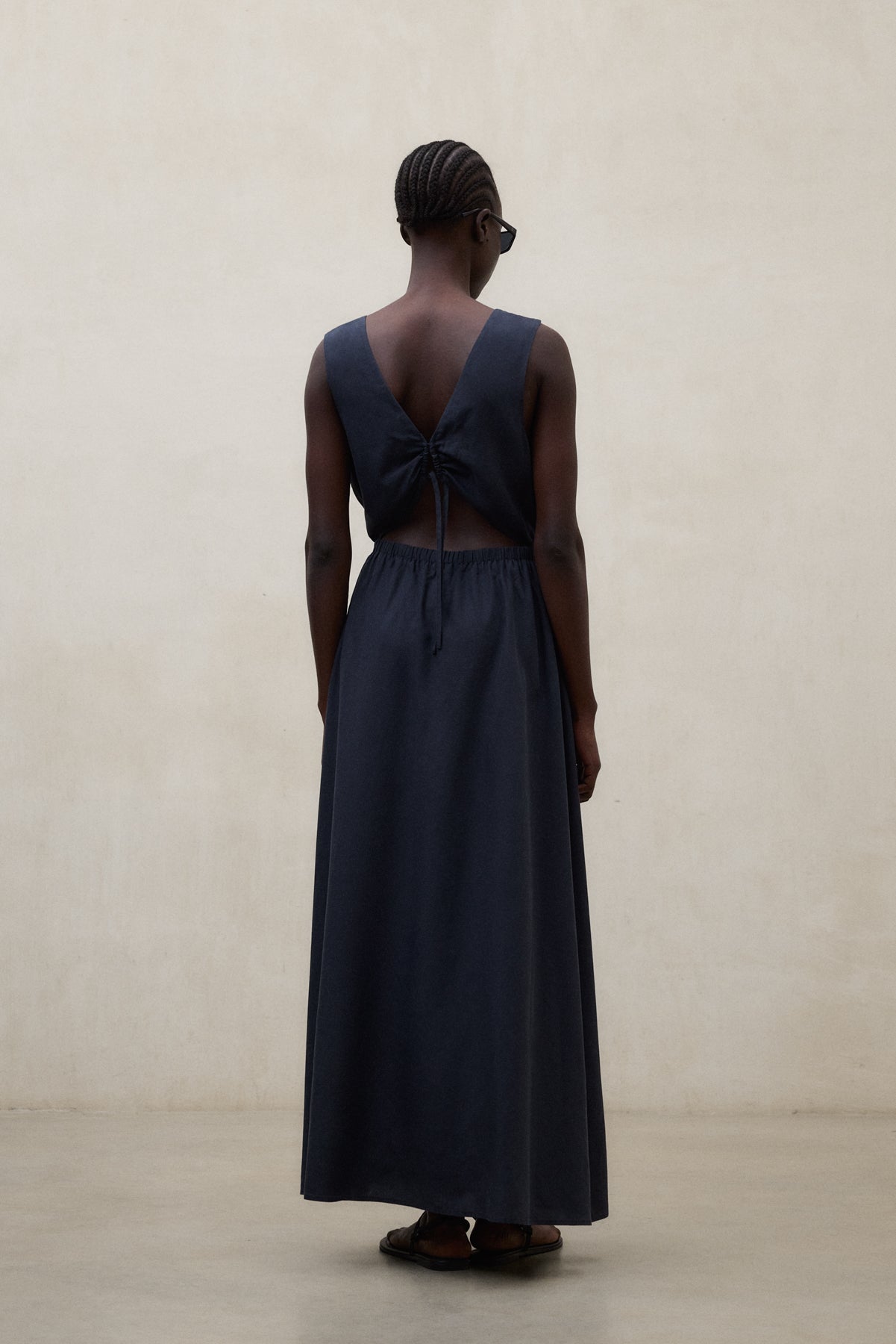 Kleid VITTORIA aus 100% TENCEL™ von ECOALF in dunkelblau