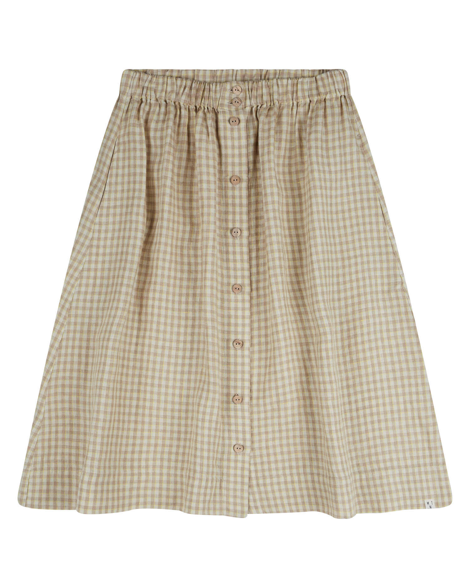 Midi Skirt Dijon Check