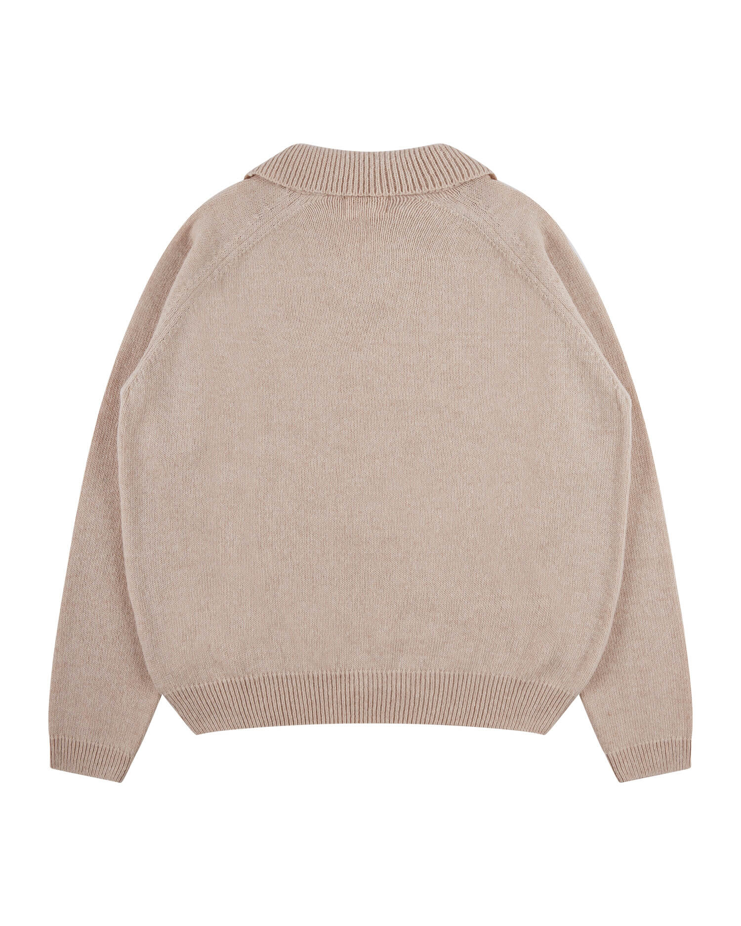 Beige sweater made from recycled wool by Matona