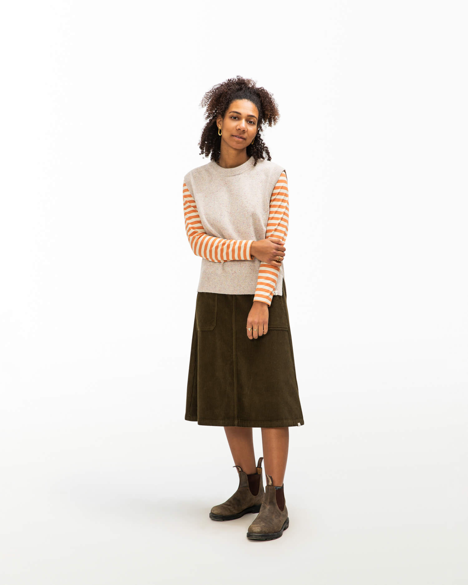 Beige wool sweater by Matona