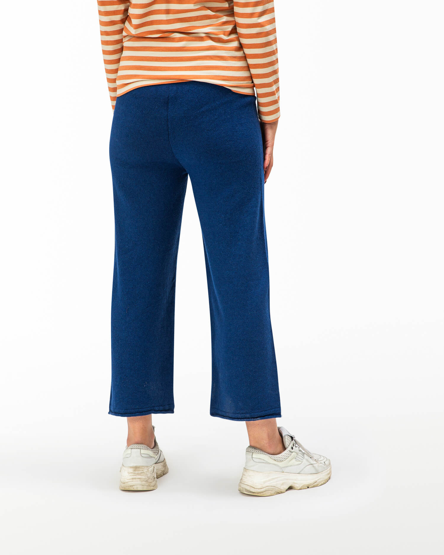 Knitted Culotte royal blue